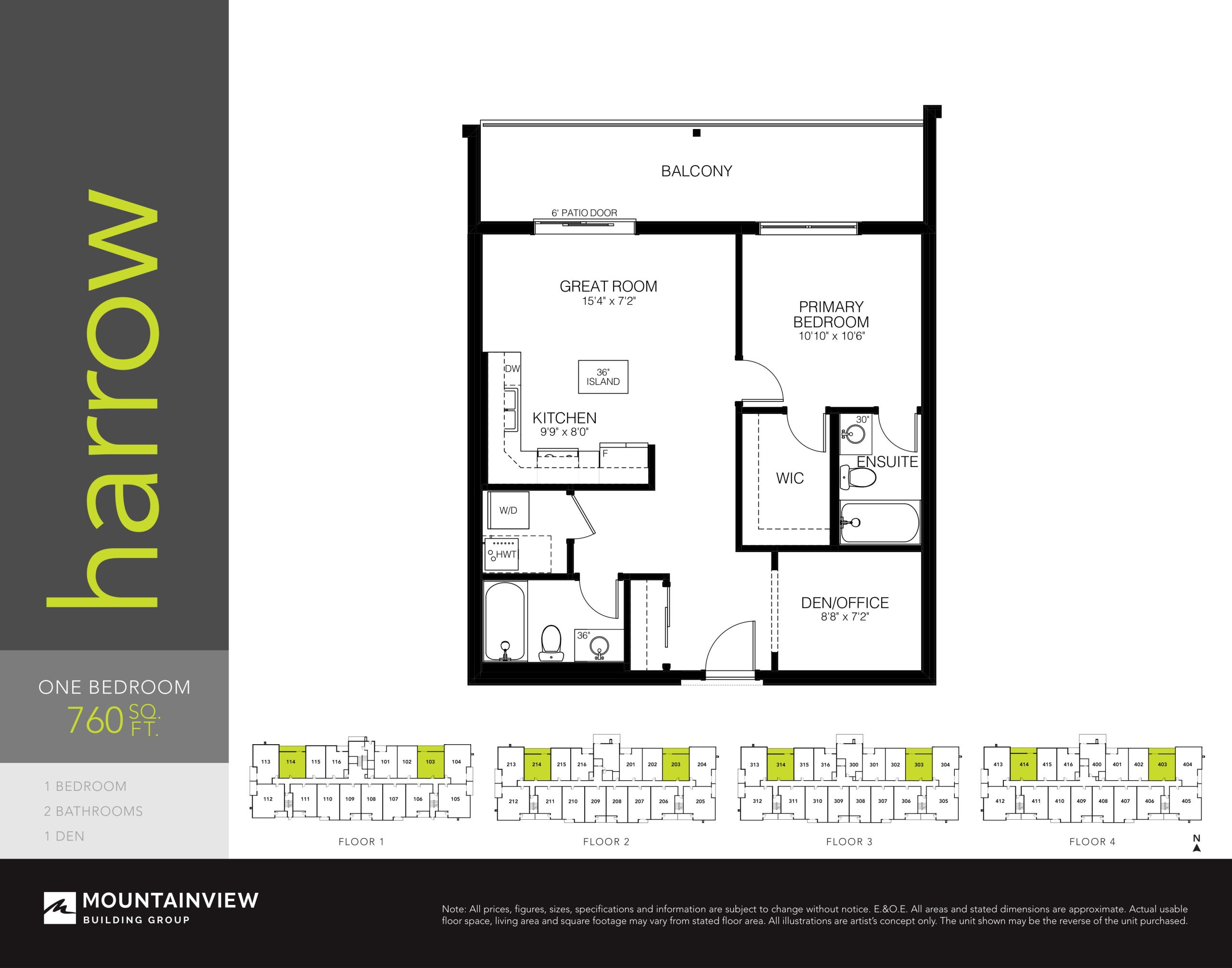 Harrow floor plan