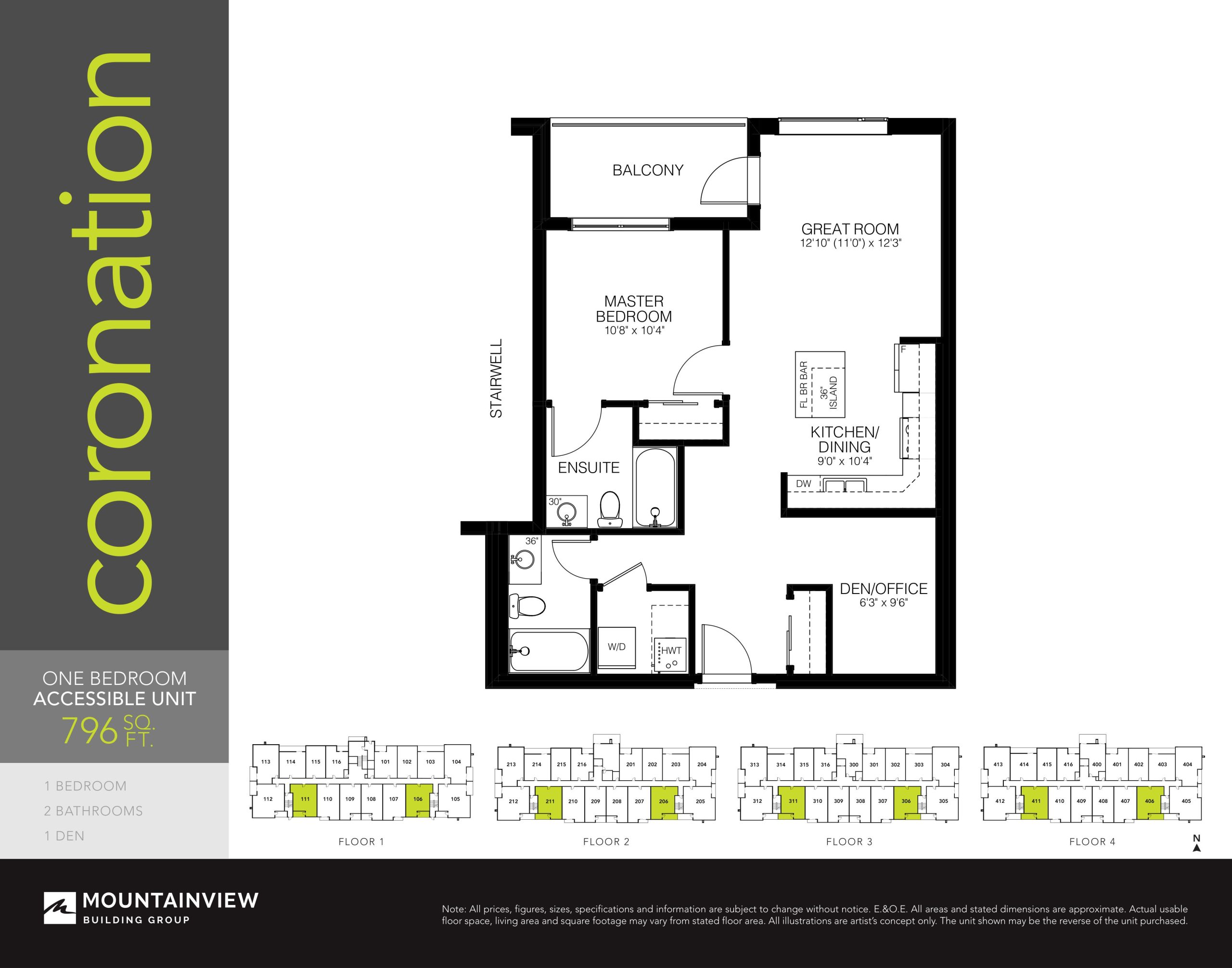 Coronation floor plan