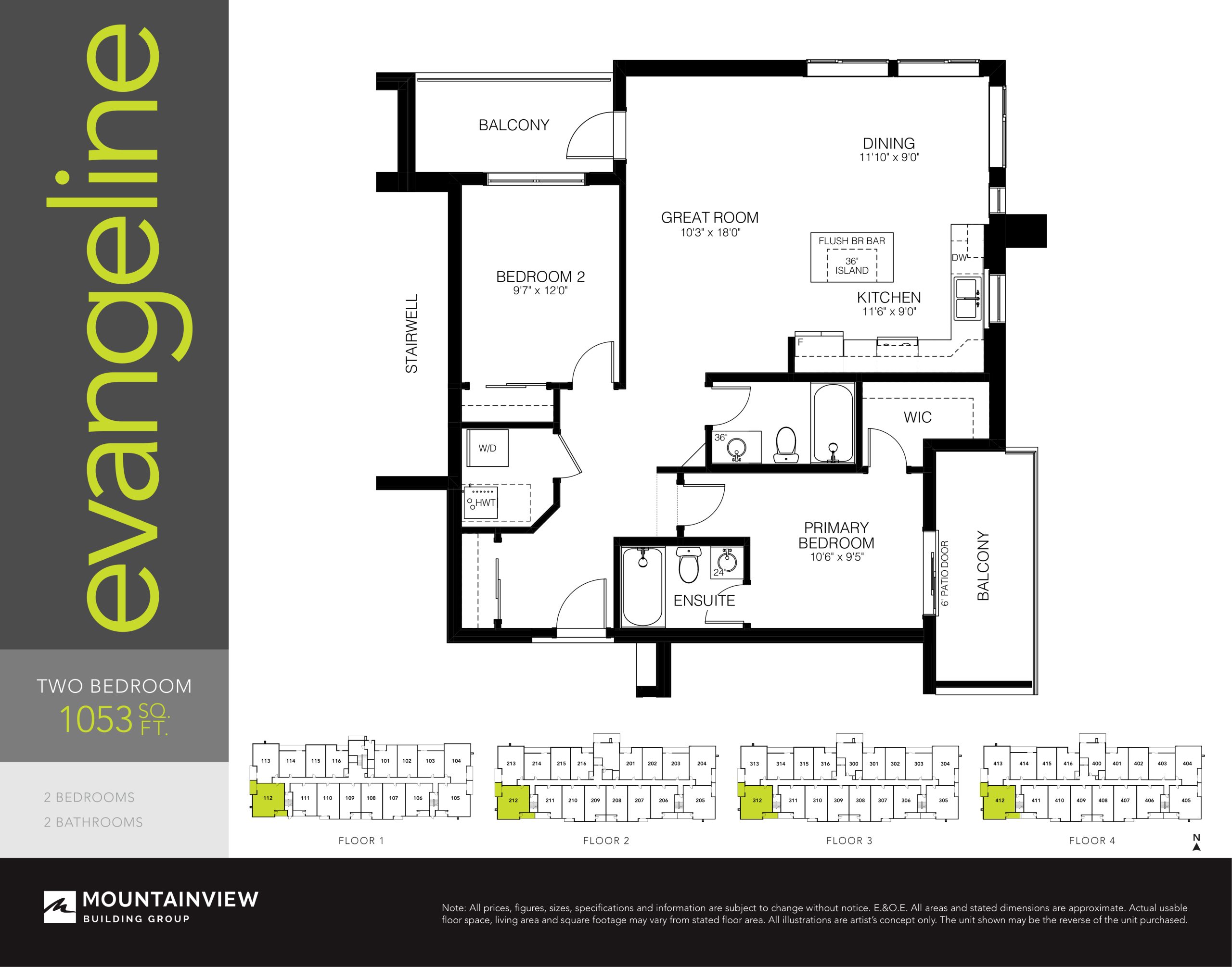Evangeline floor plan
