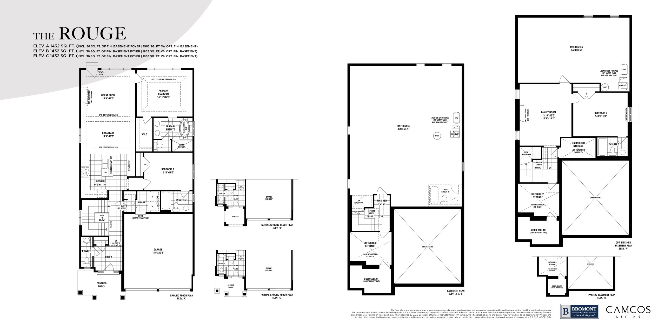 The Rouge floor plan