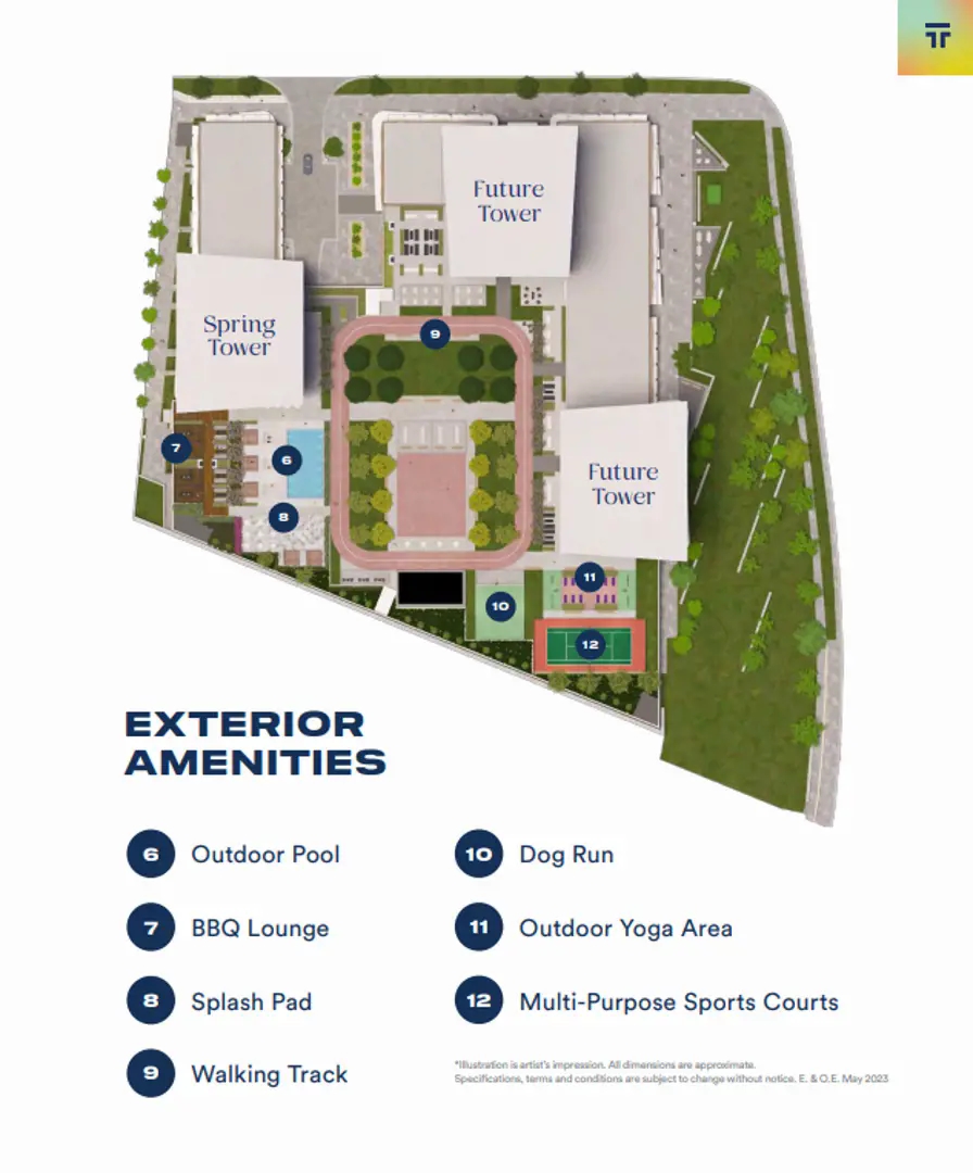 Thompson Towers – Spring in Milton — rendering 16