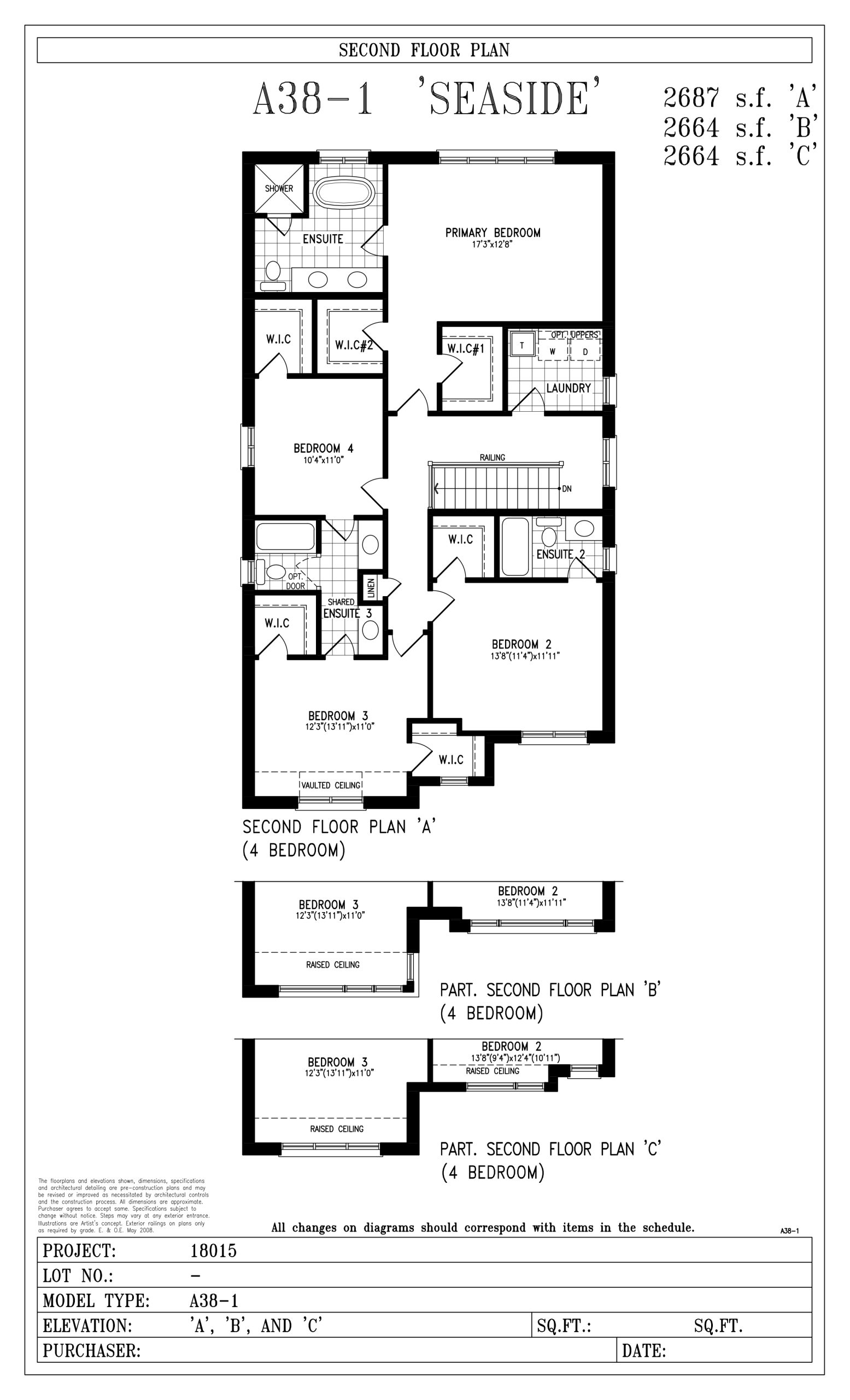 Seaside floor plan