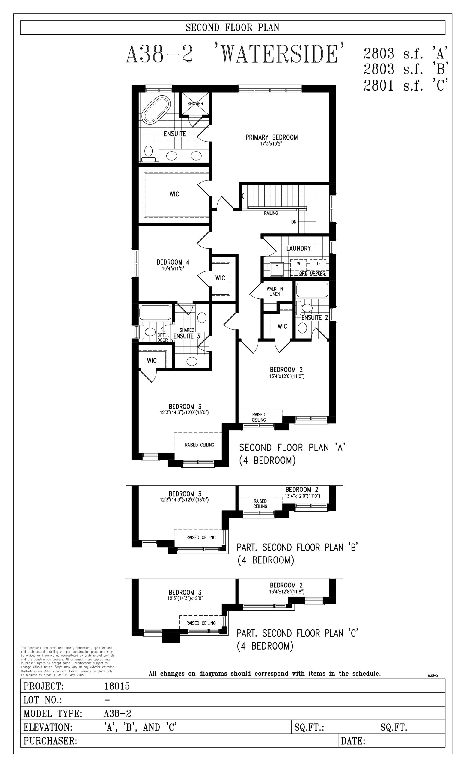 Waterside floor plan