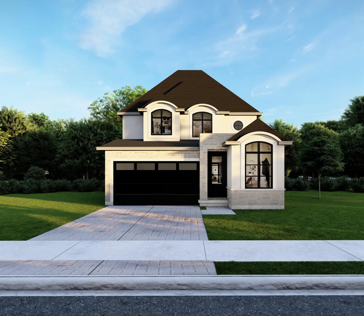 Warbler Woods Homes rendering 4