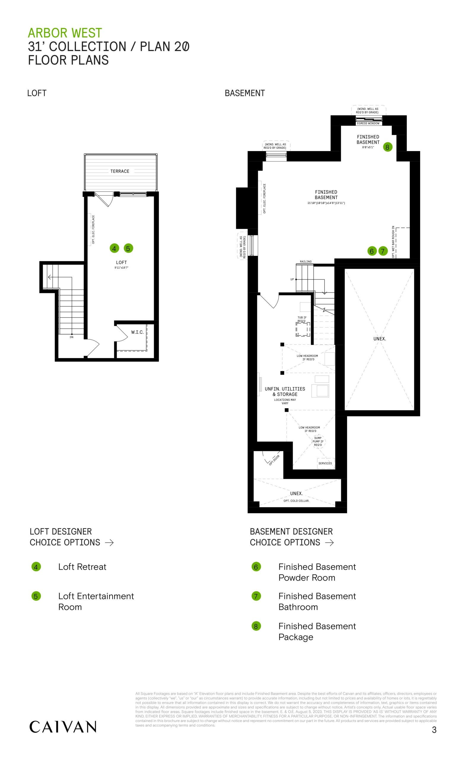 Plan 20C - 40' Collection floor plan