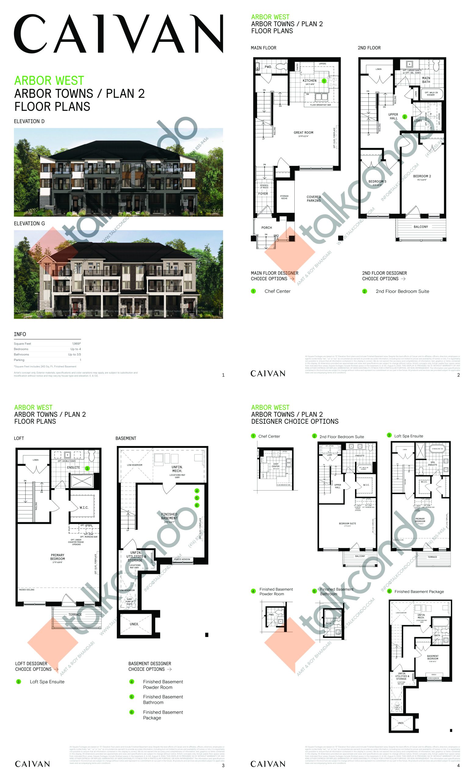 Plan 2 - Arbor Towns floor plan