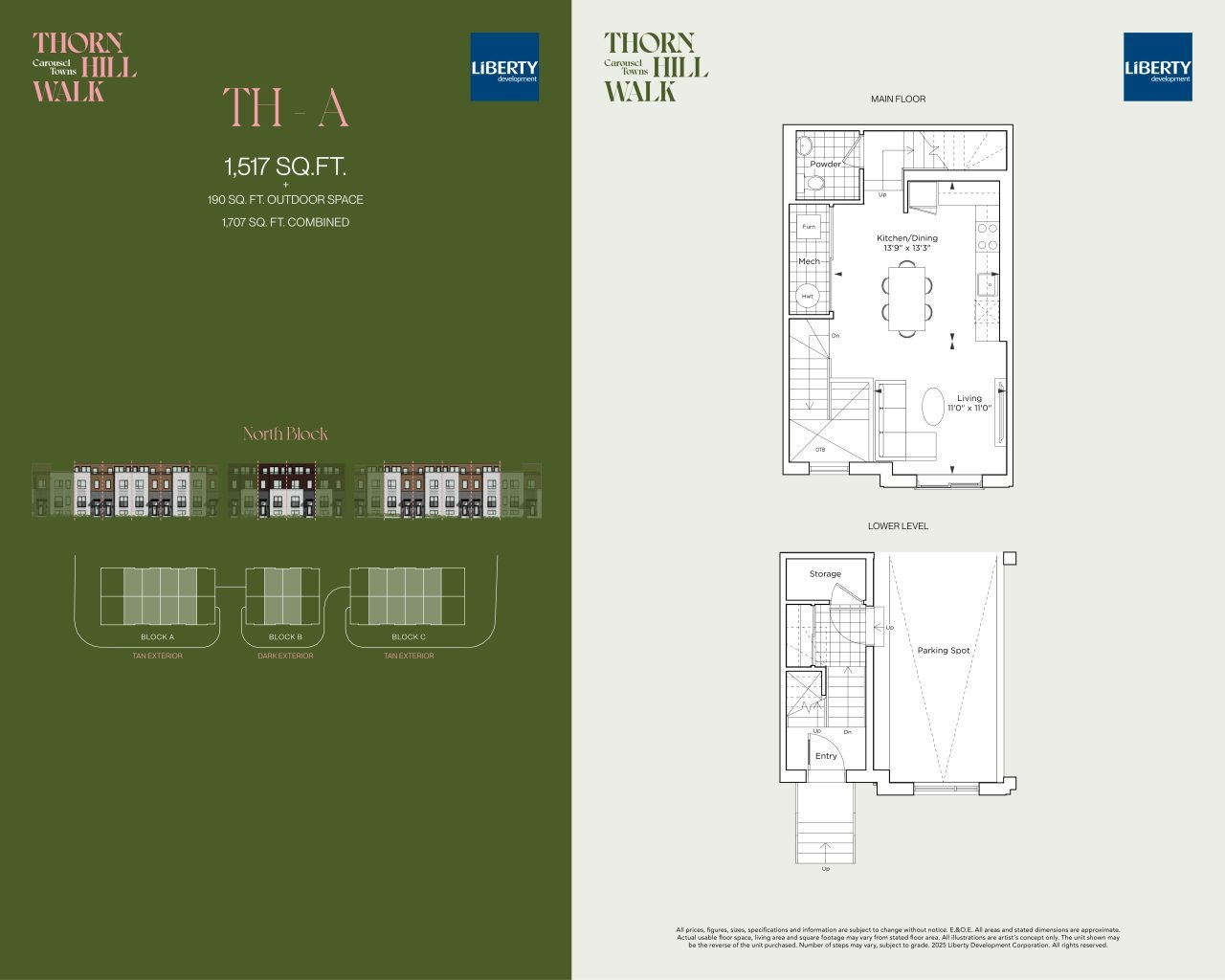 TH-A floor plan