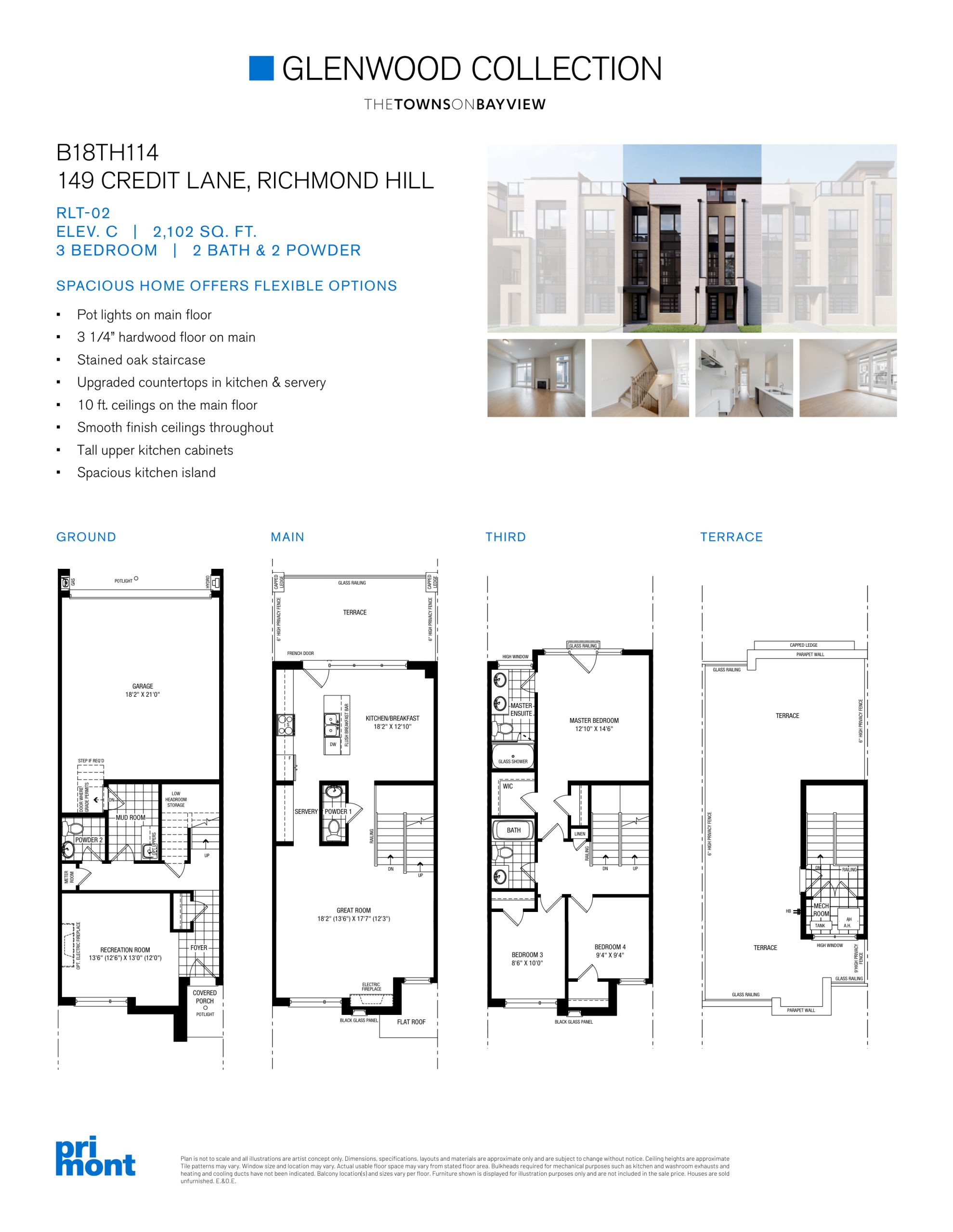 RLT-02 Elev C Lot 114 floor plan