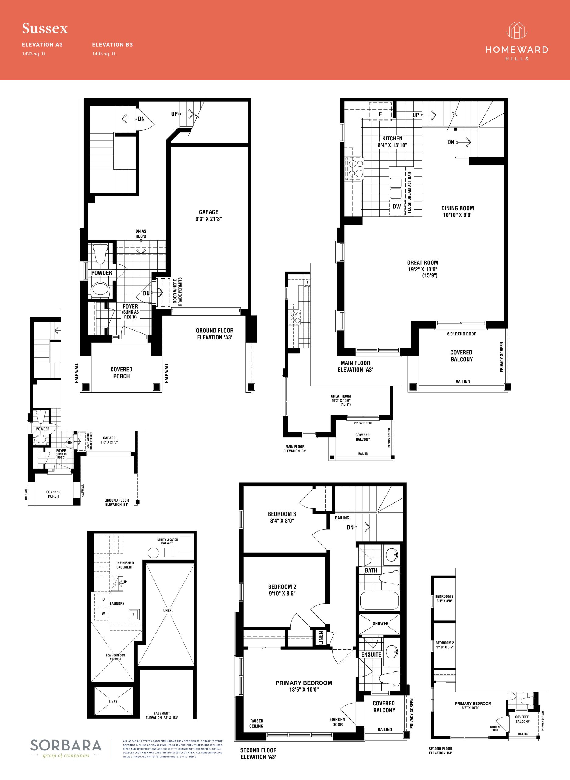 Sussex floor plan