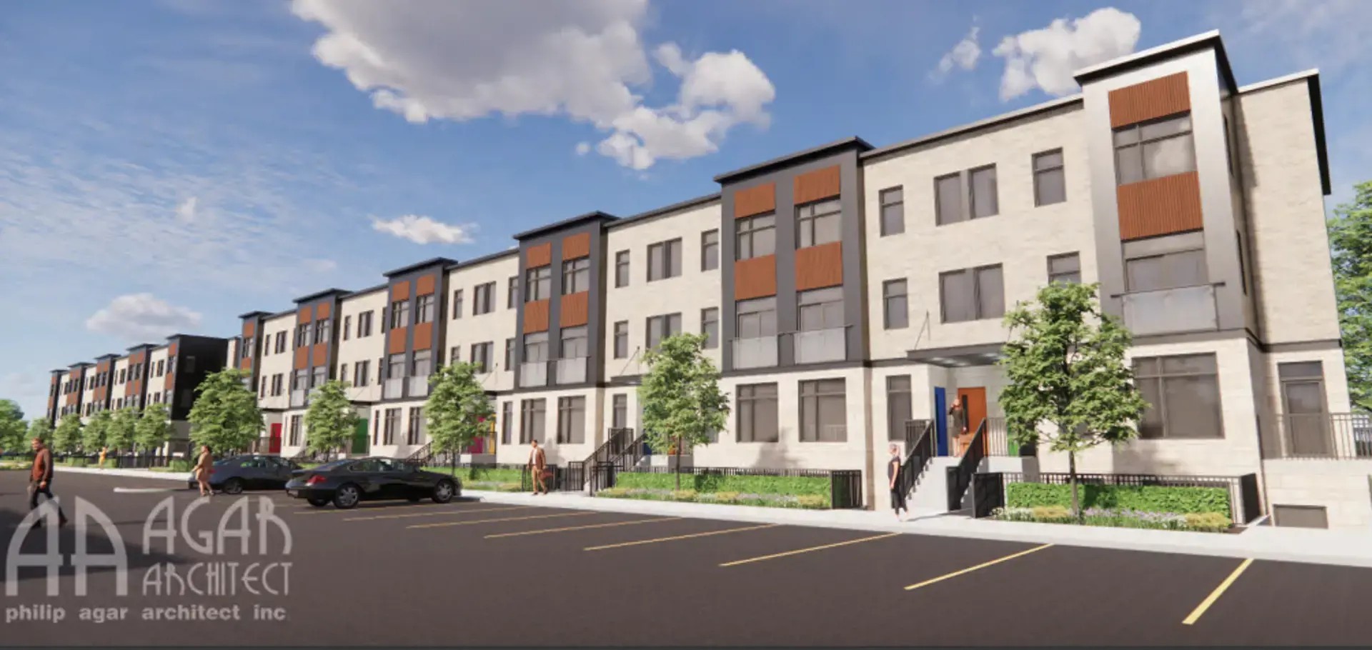 Somerston Towns in London — rendering 5