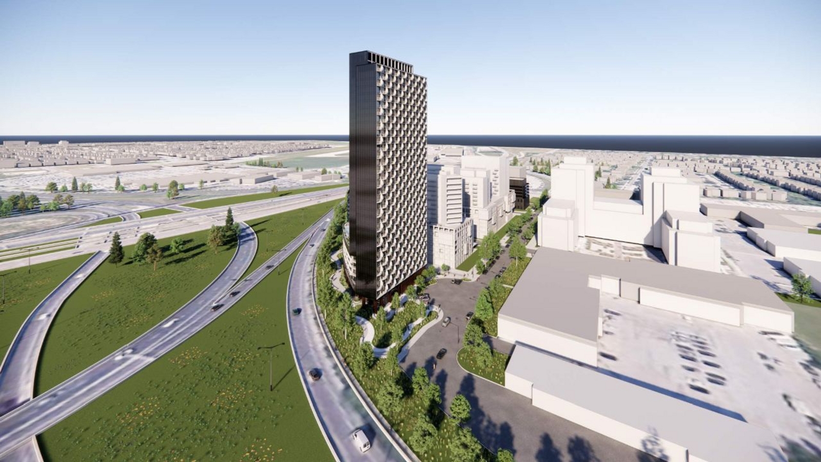 2 Tippett Road in Toronto — rendering 3