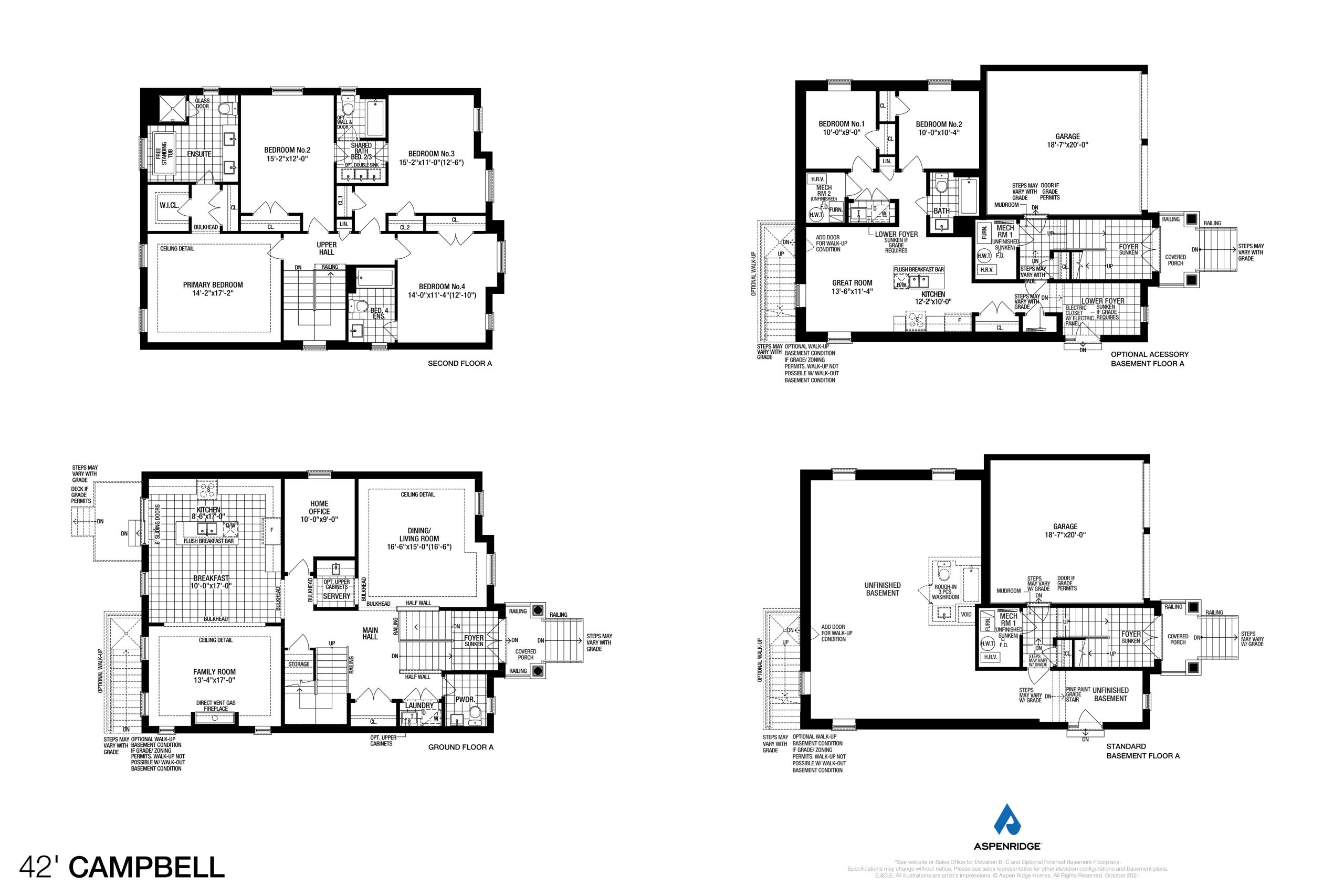 42' Campbell floor plan