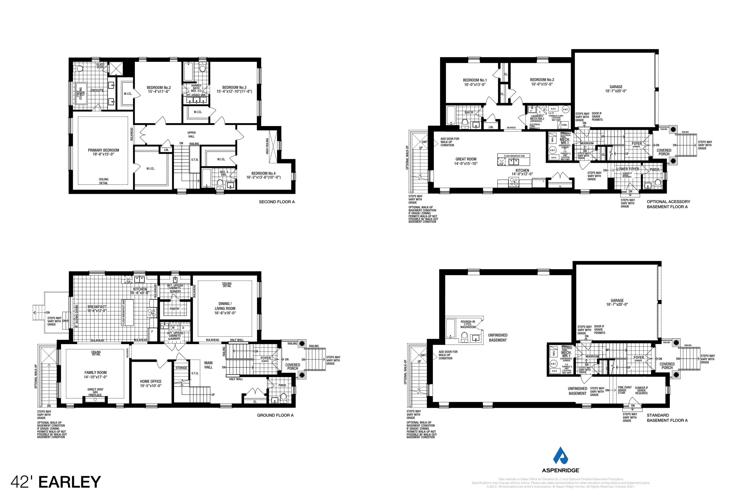 42' Earley floor plan