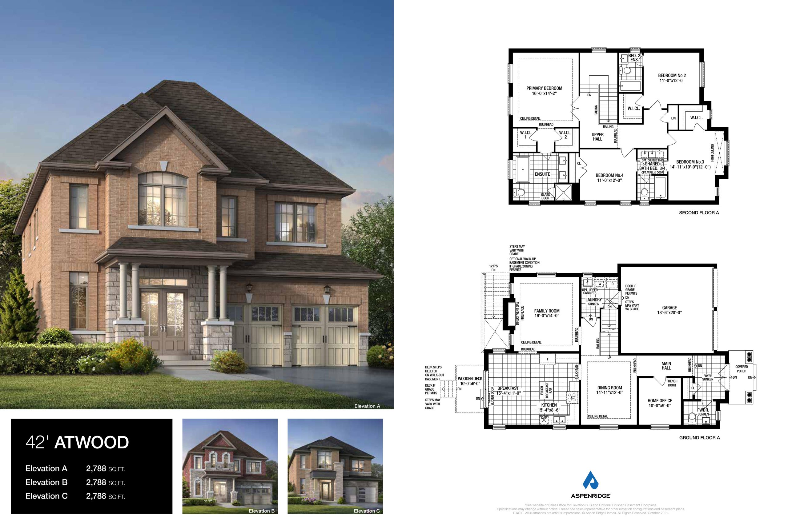 42' Atwood floor plan