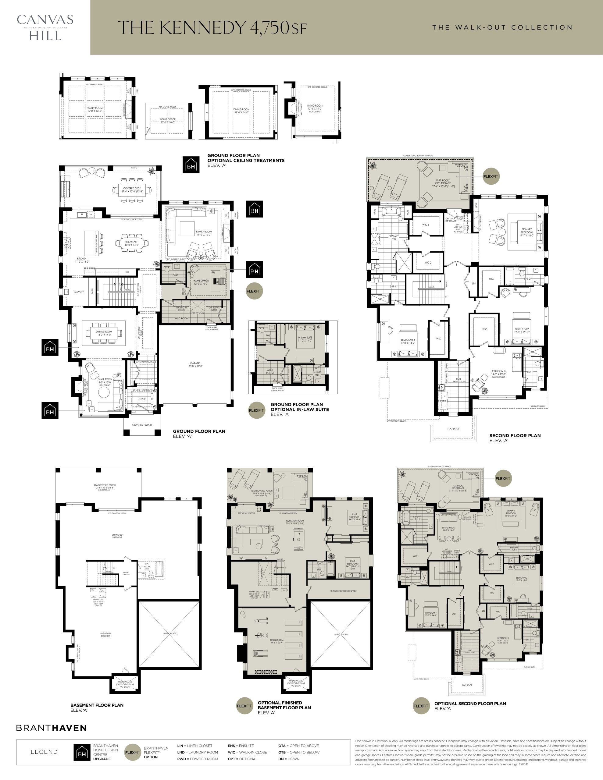 The Kennedy (The Walk-out Collection) floor plan