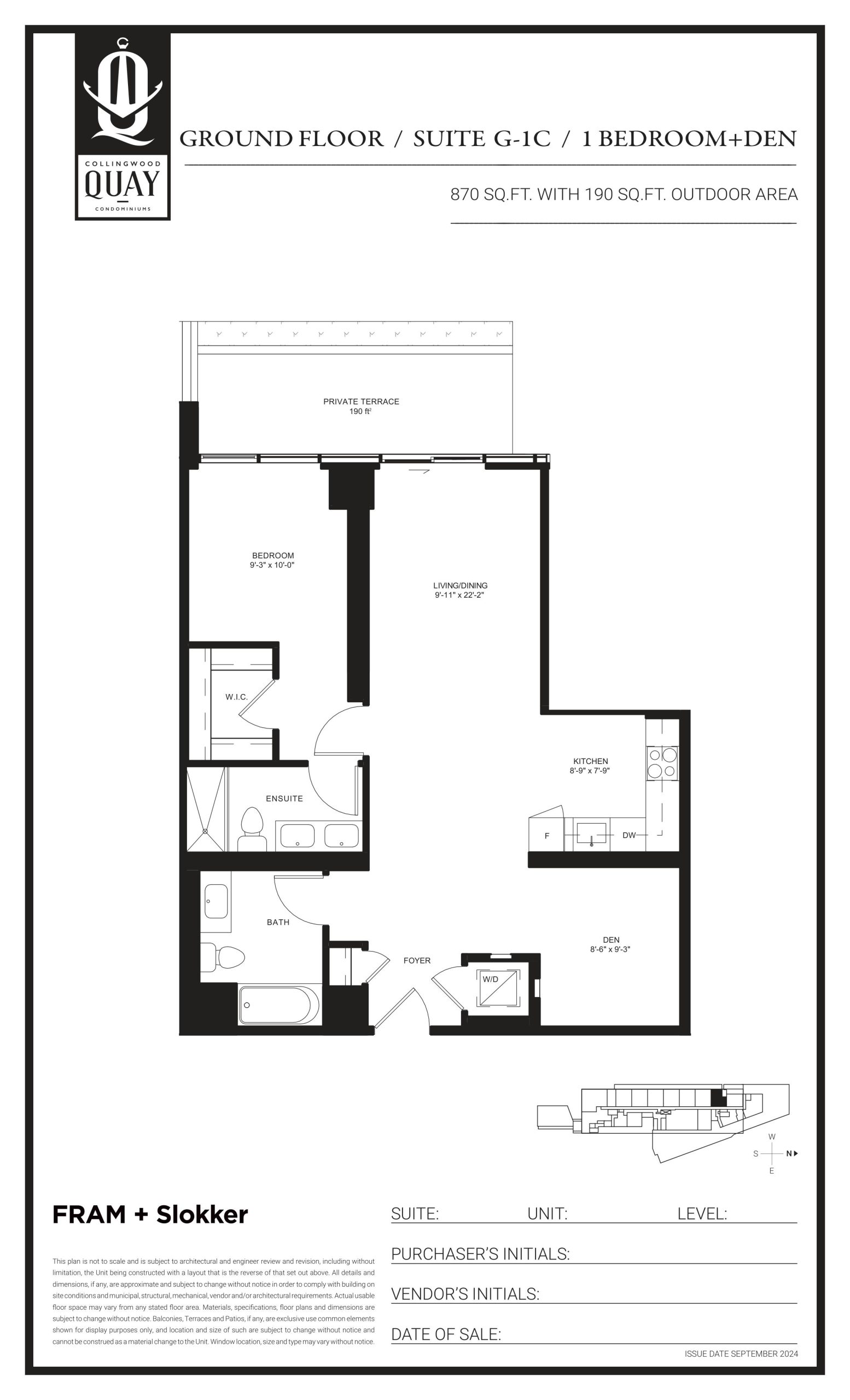 Suite G-1C floor plan