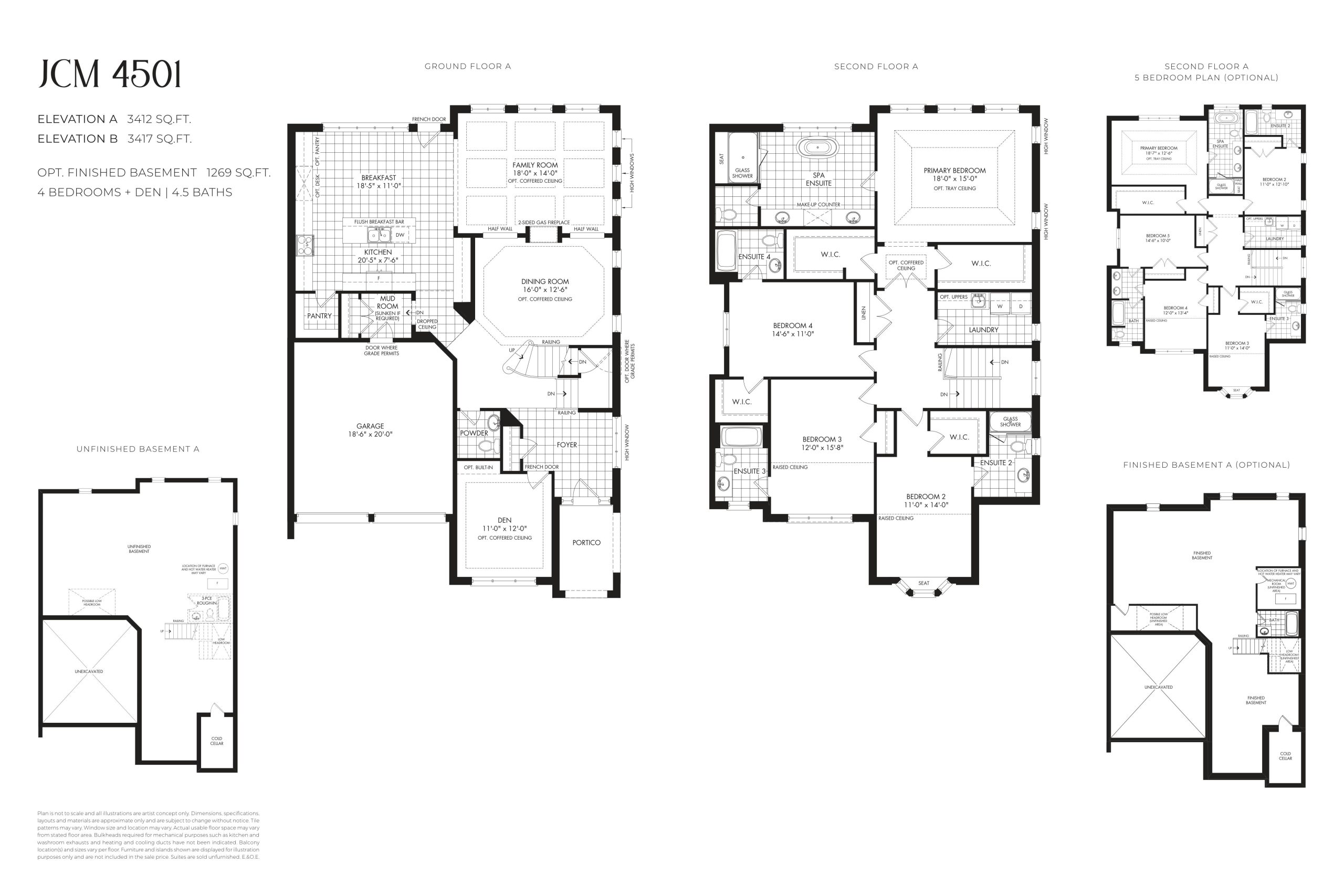 JCM 4501 floor plan