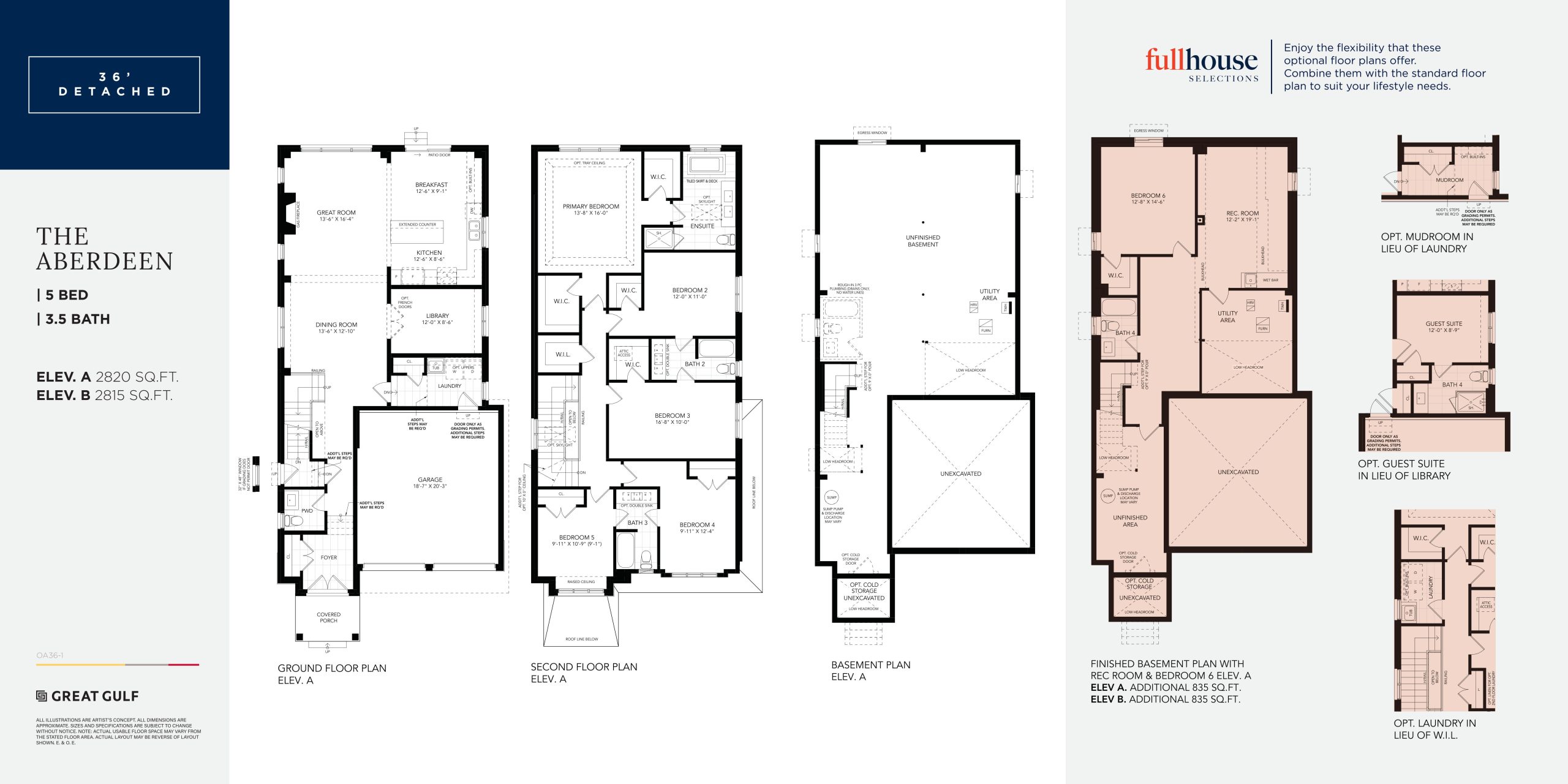 The Aberdeen floor plan