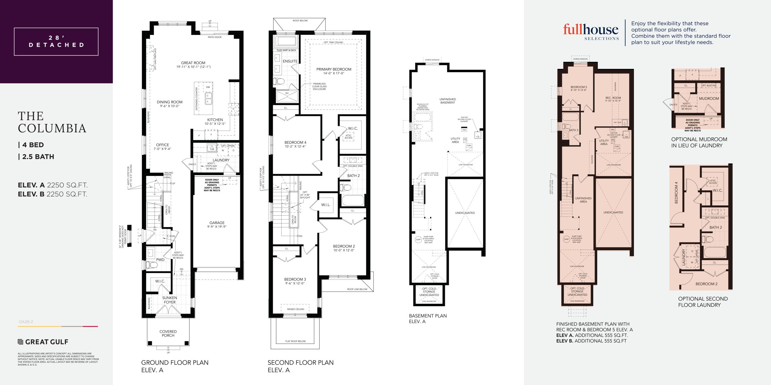 The Columbia floor plan