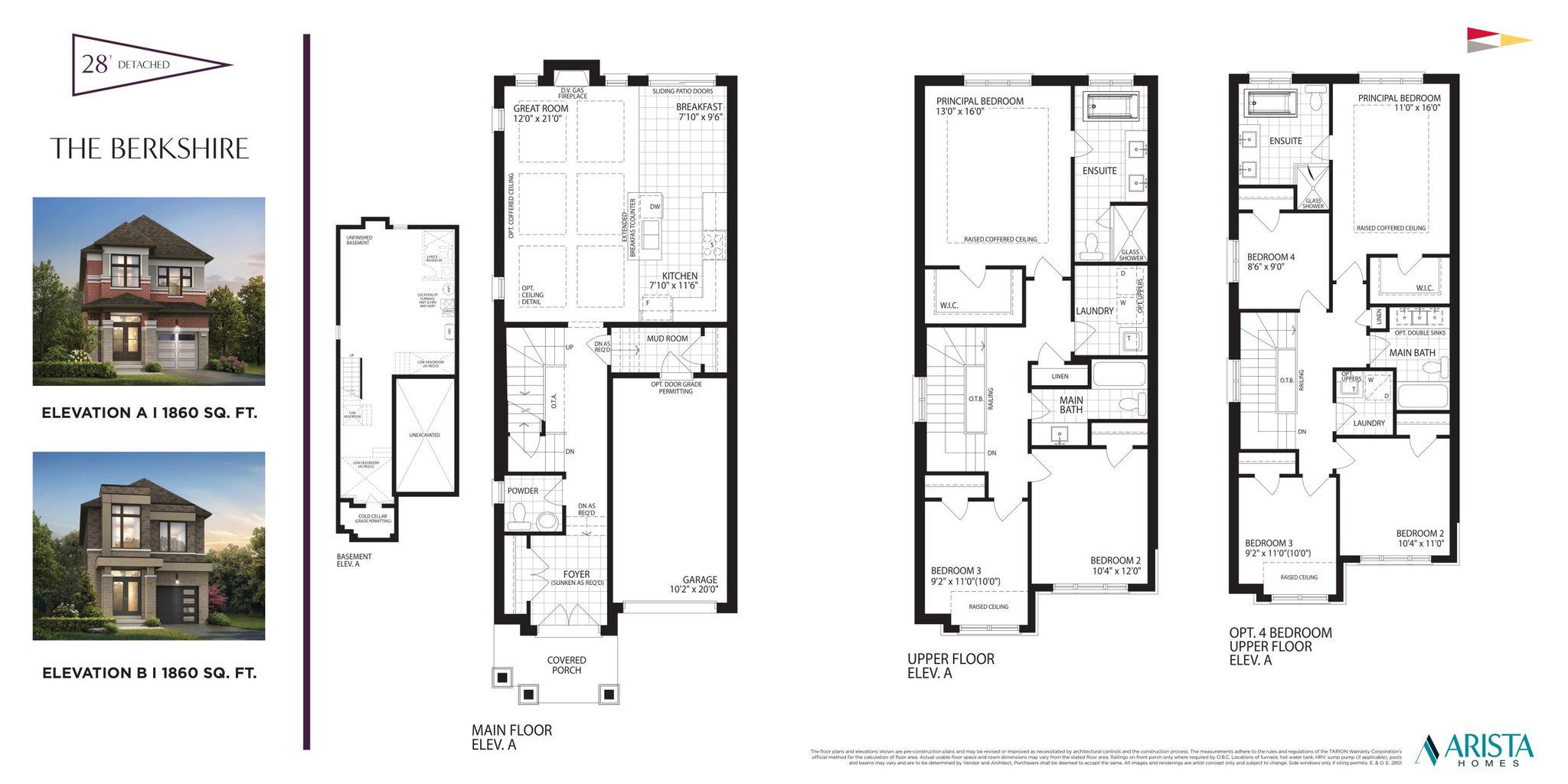 The Berkshire floor plan