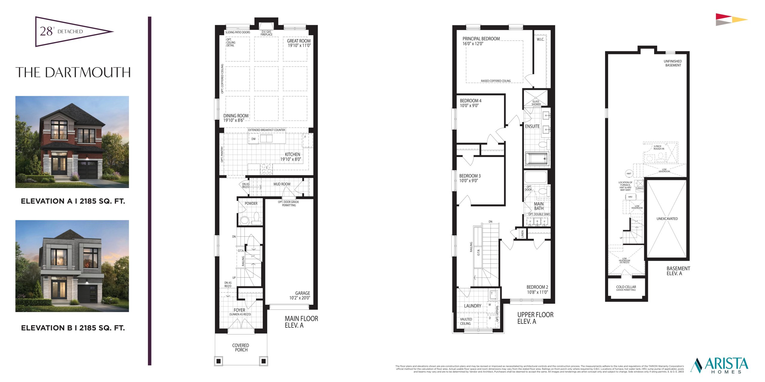 The Dartmouth floor plan