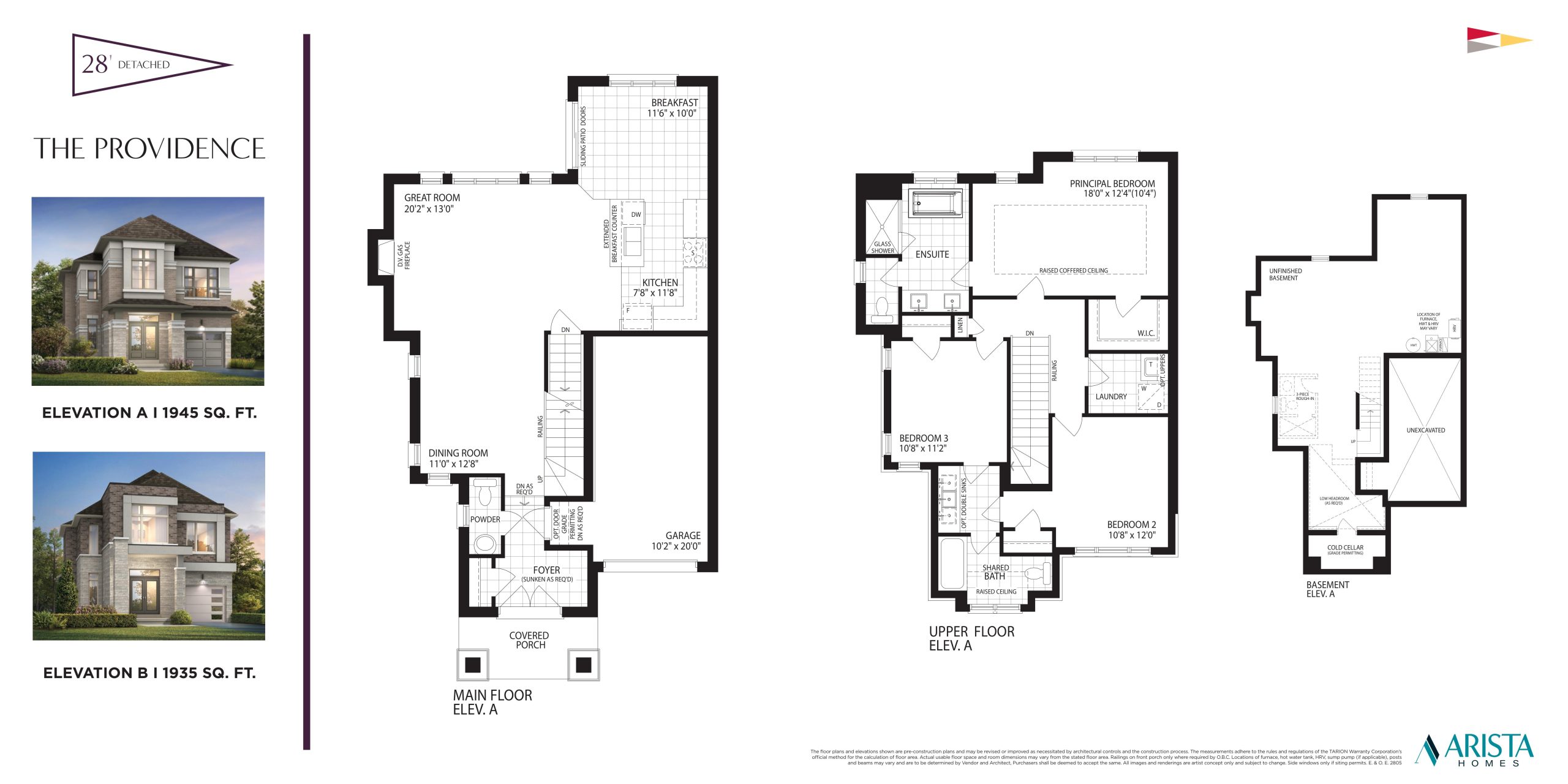 The Providence floor plan