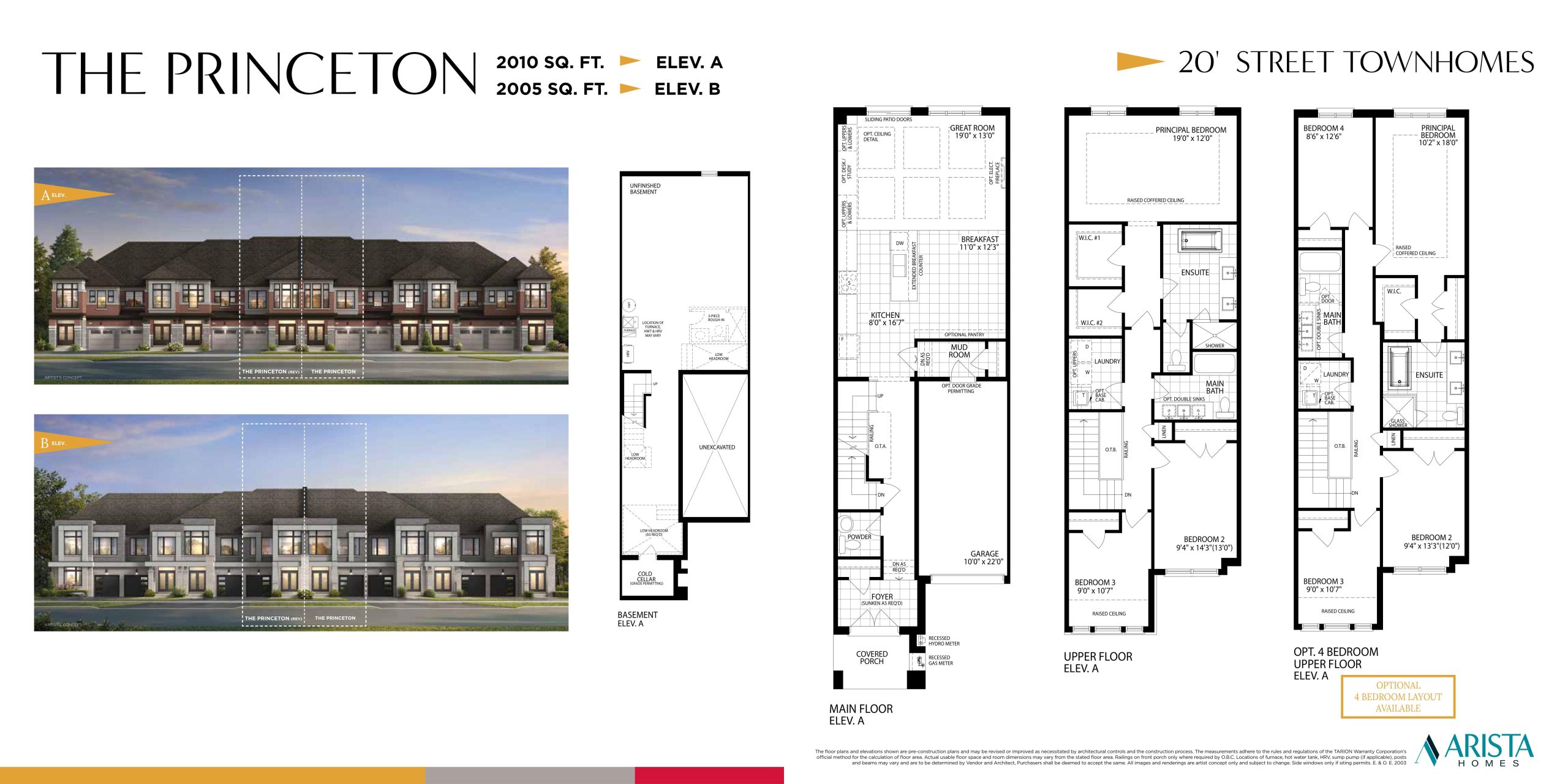 The Princeton floor plan