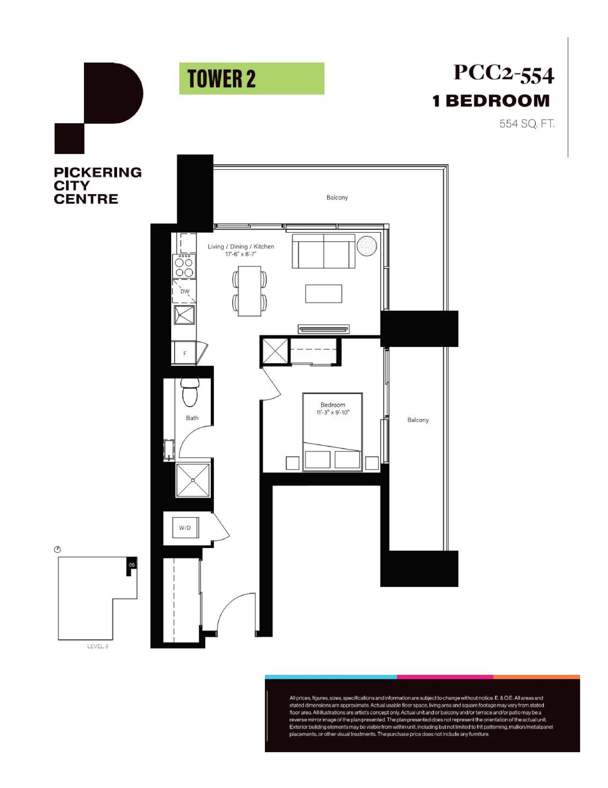 PCC2-554 floor plan