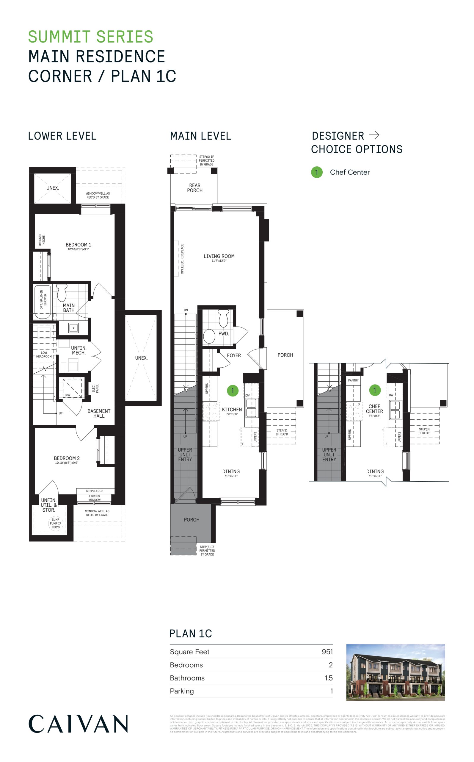 Main Residence Corner / Plan 1C floor plan