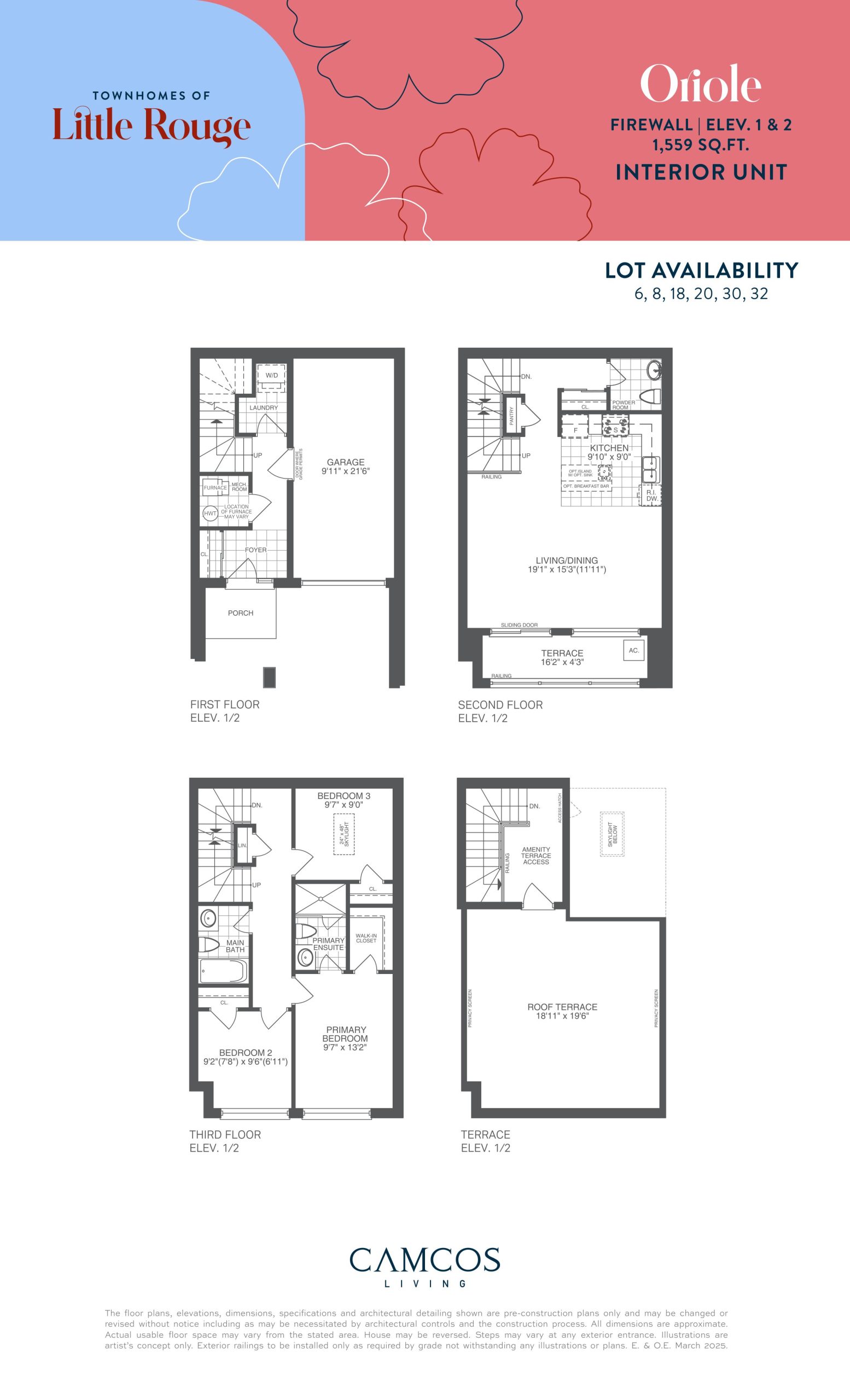 Oriole Firewall Interior Unit floor plan