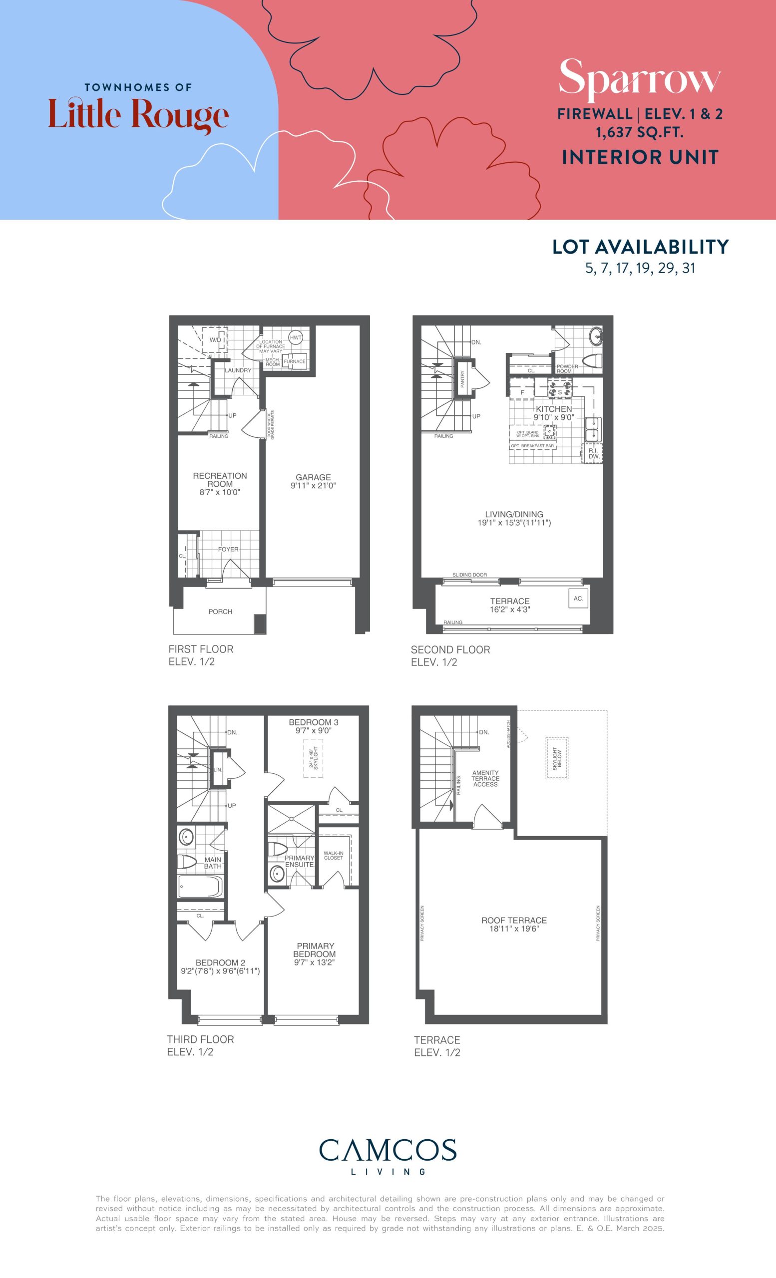 Sparrow Firewall Interior Unit floor plan