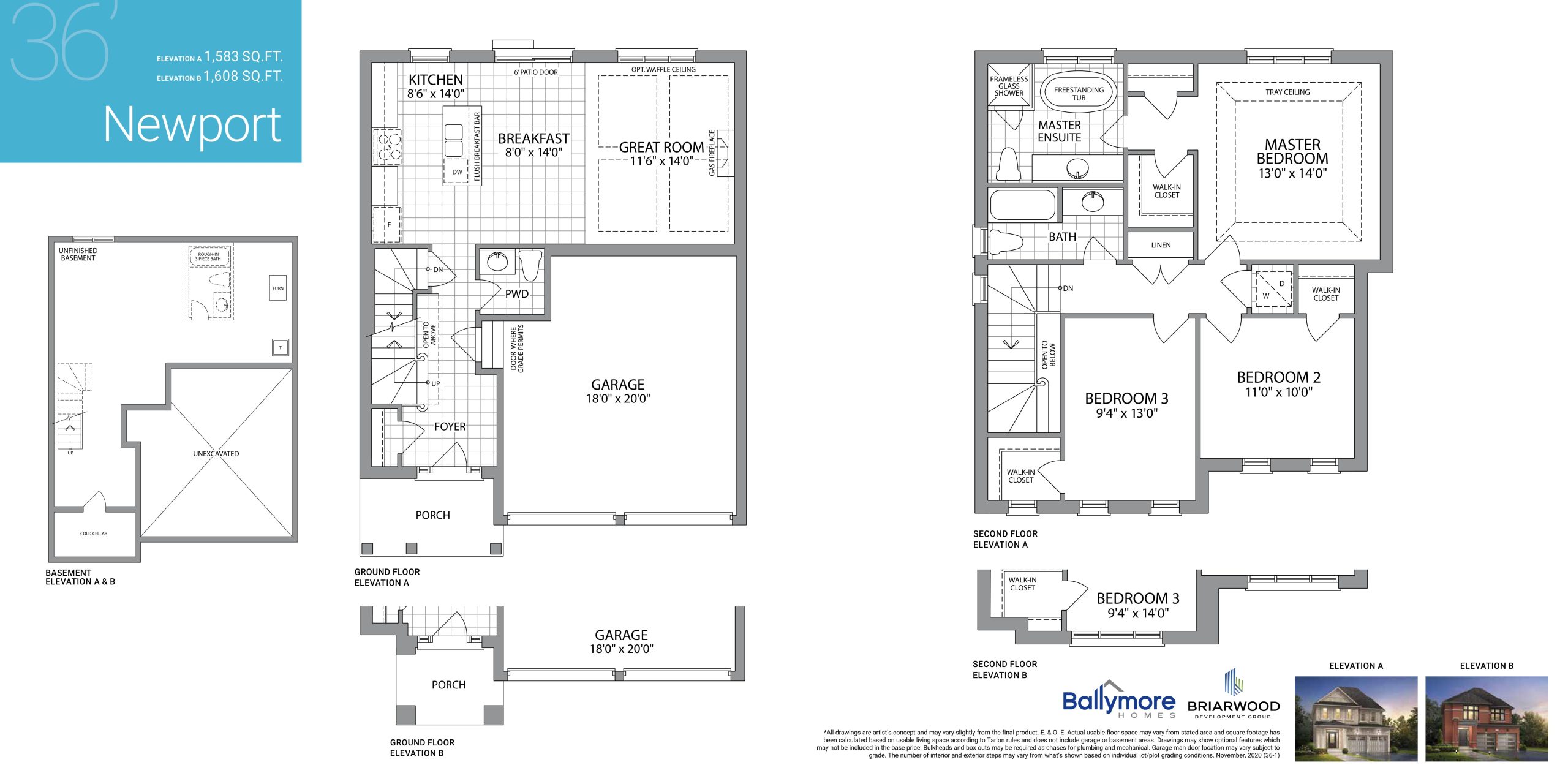 Newport floor plan