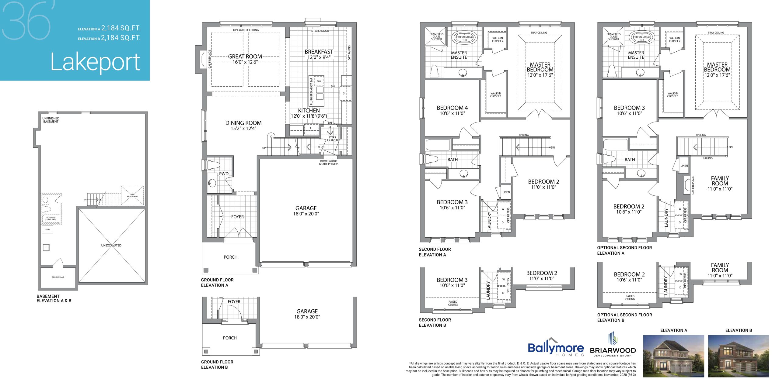 Lakeport floor plan