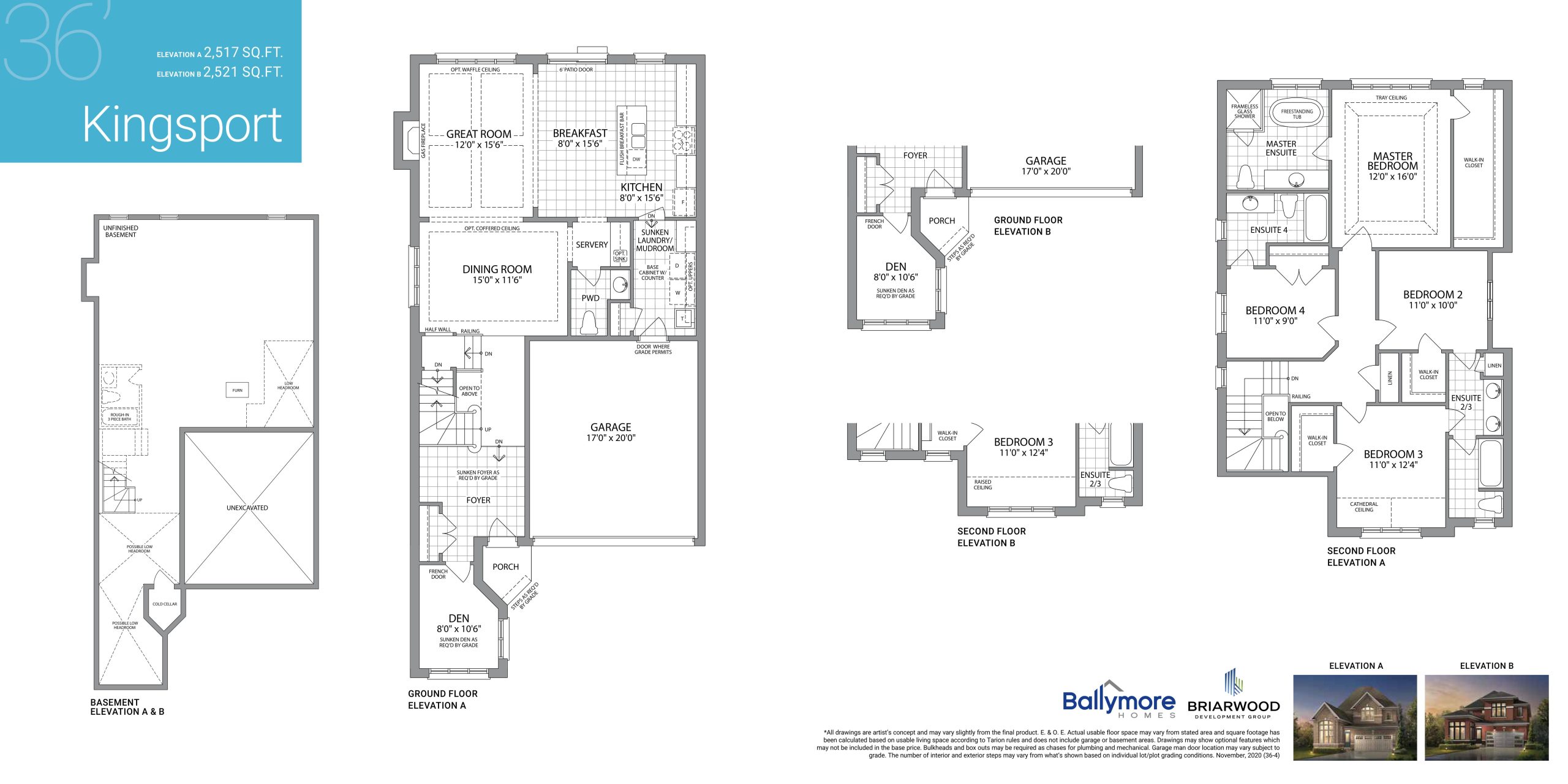 Kingsport floor plan