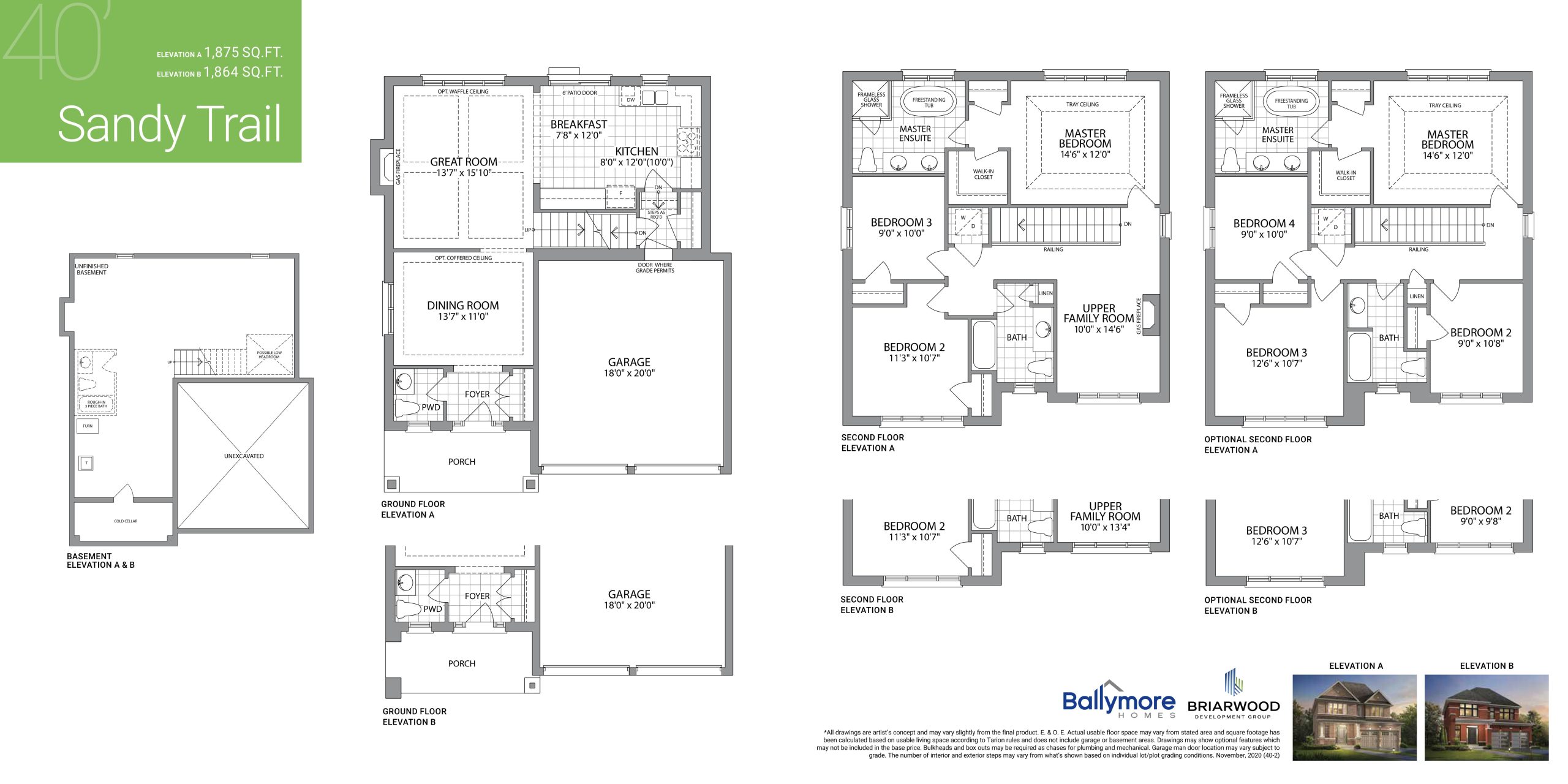 Sandy Trail floor plan
