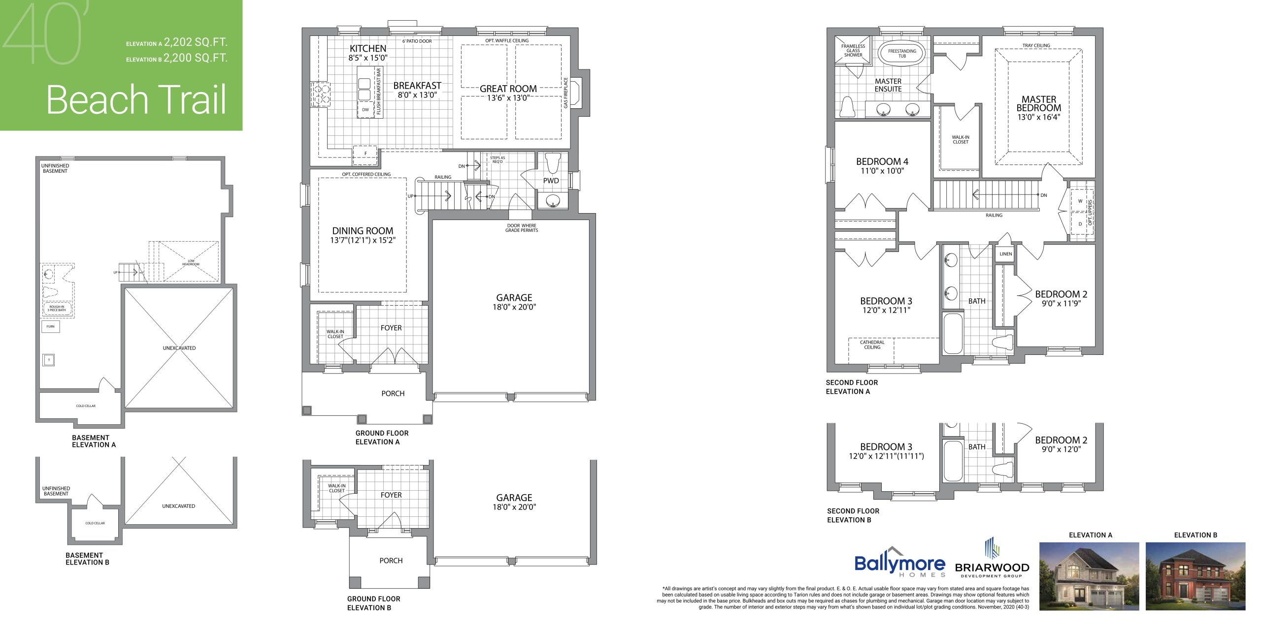 Beach Trail floor plan