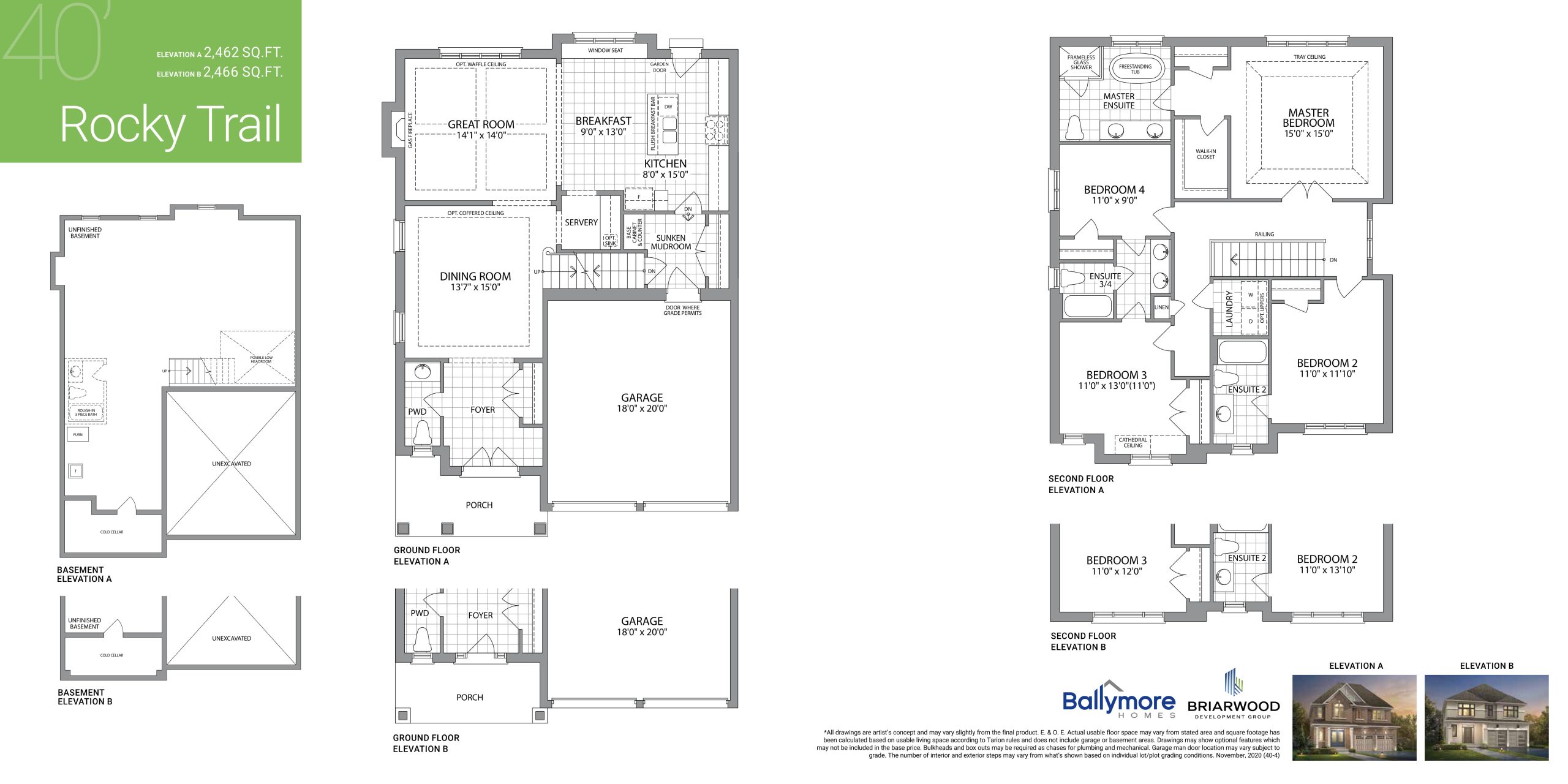 Rocky Trail floor plan