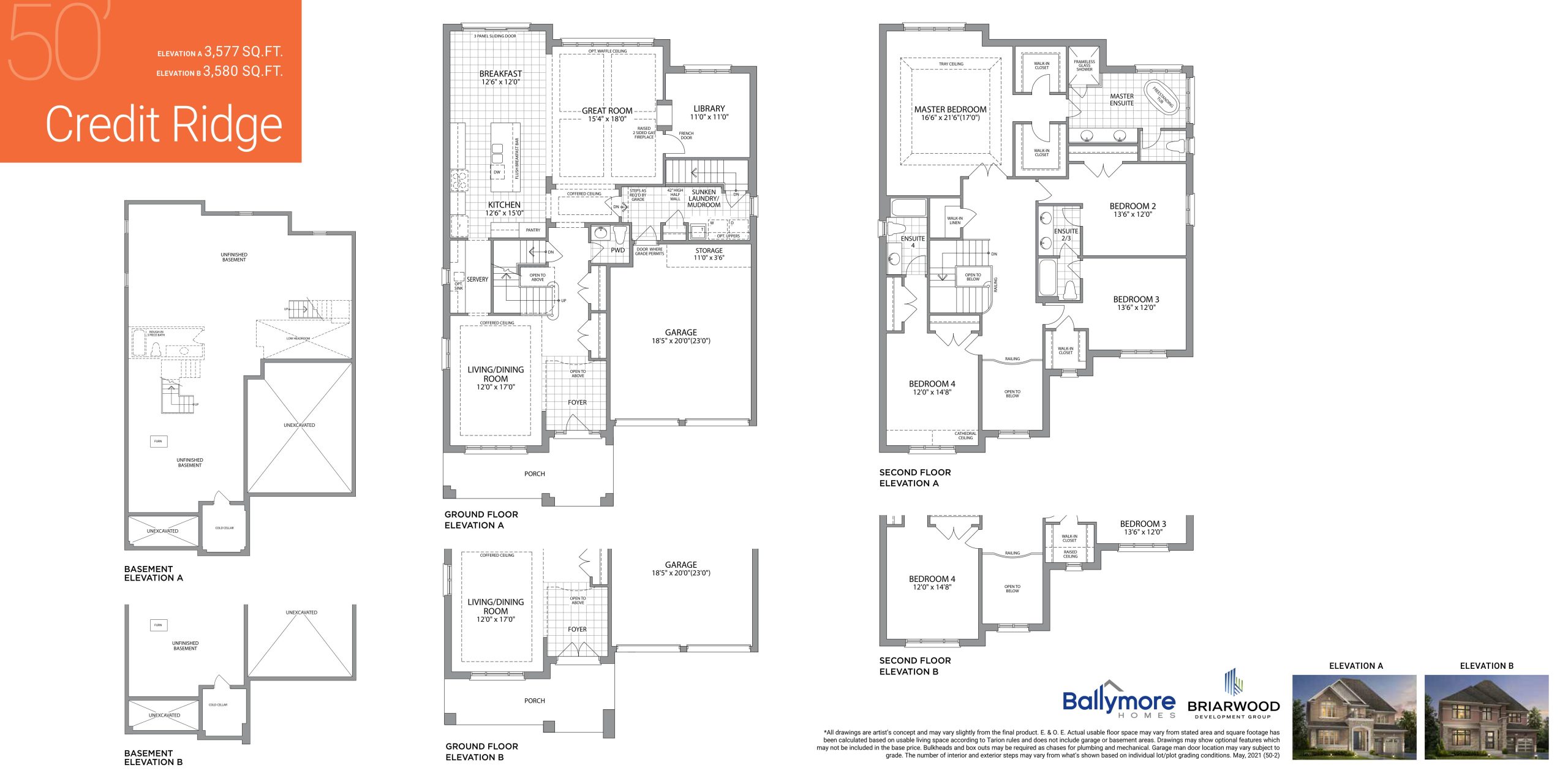 Credit Ridge floor plan