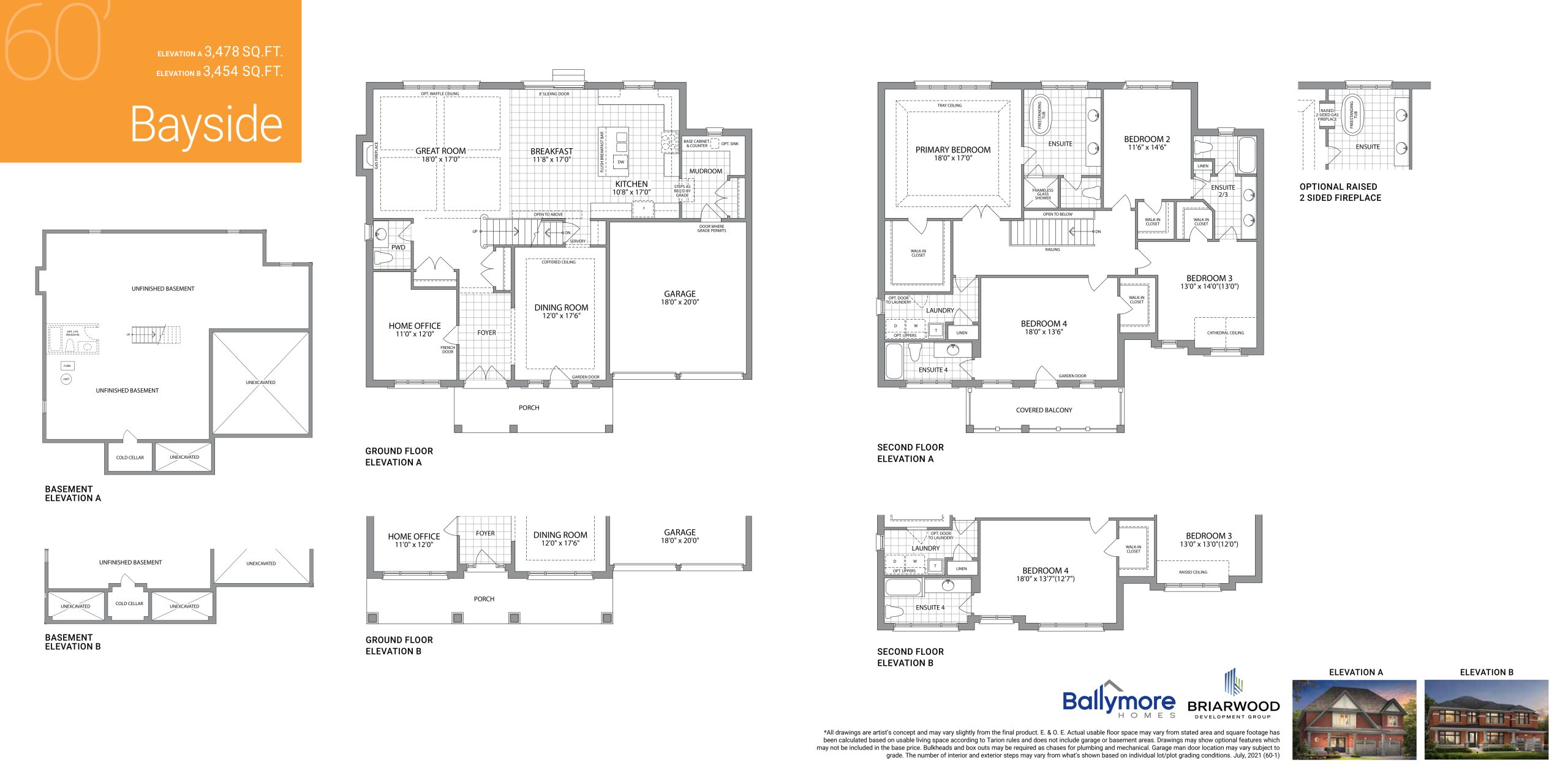 Bayside floor plan