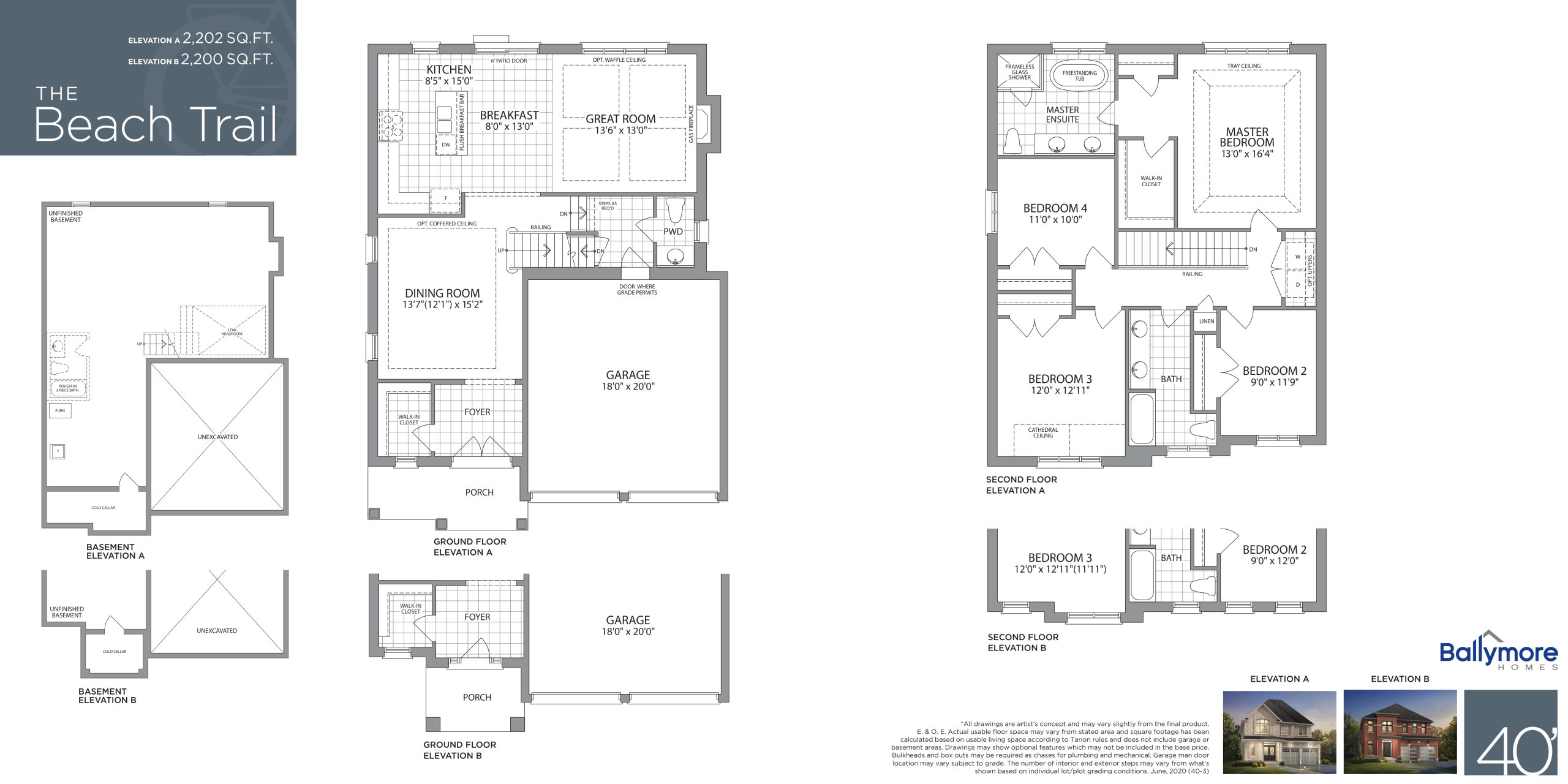 The Beach Trail floor plan