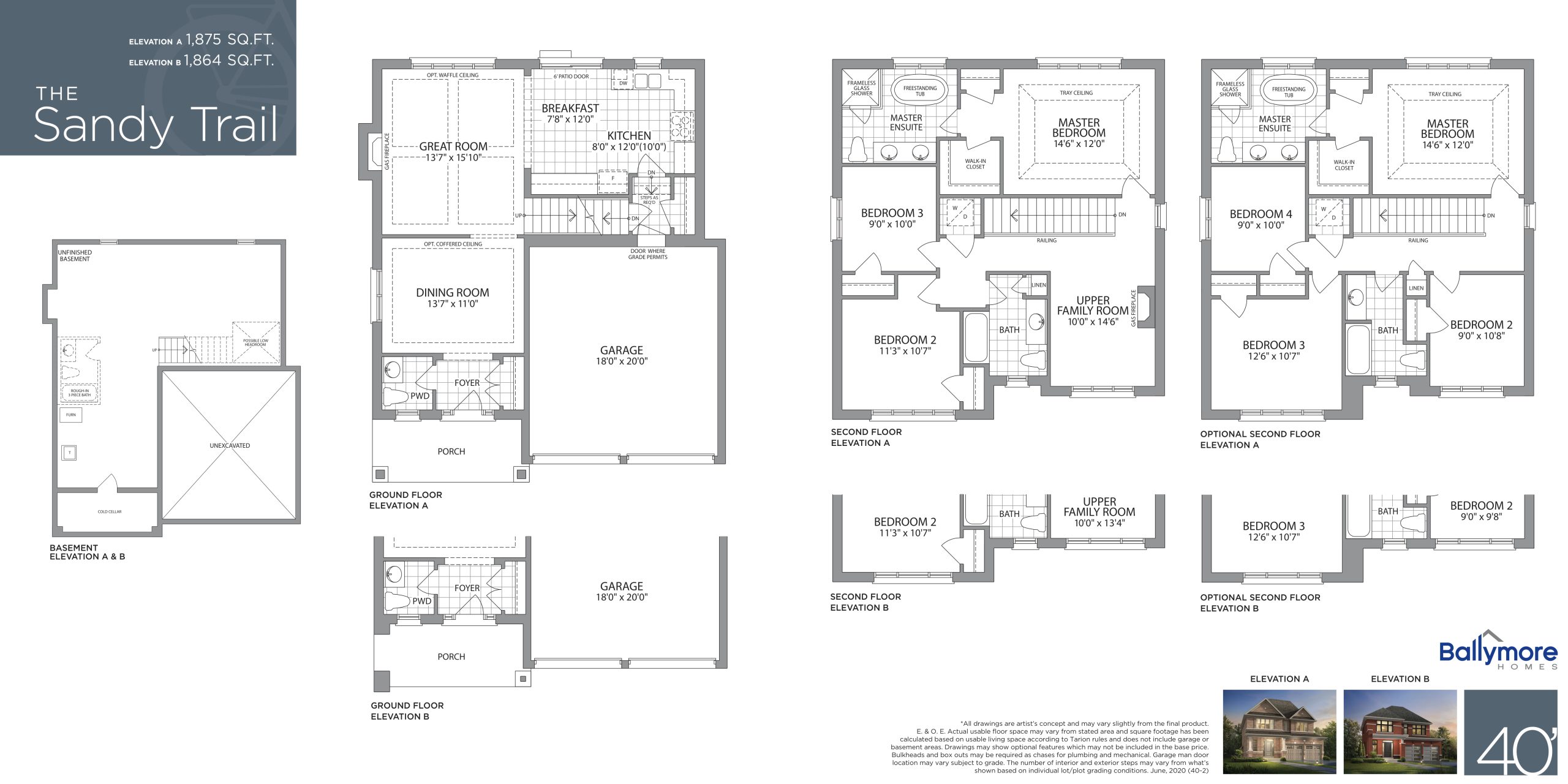 The Sandy Trail floor plan
