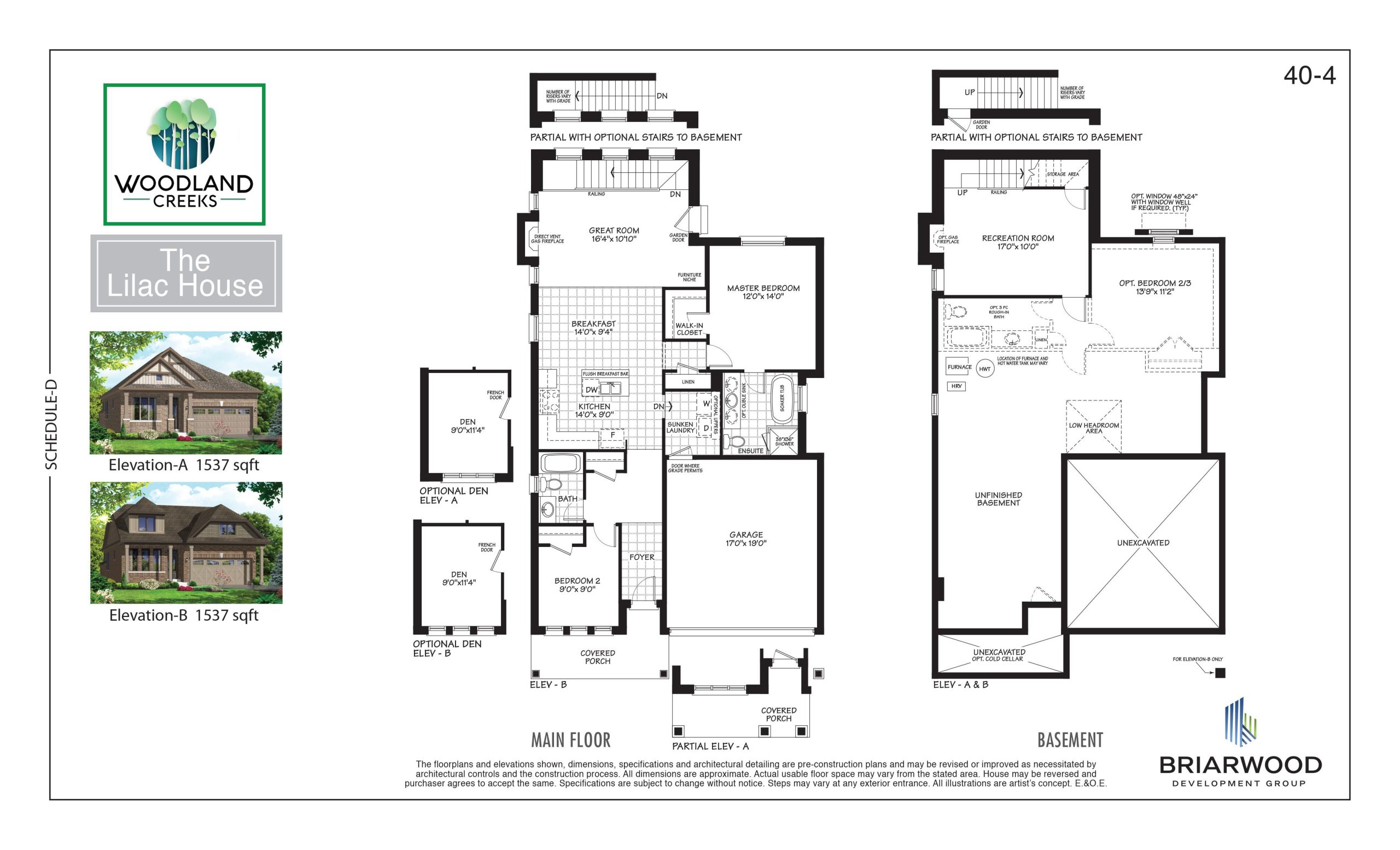 The Lilac House floor plan