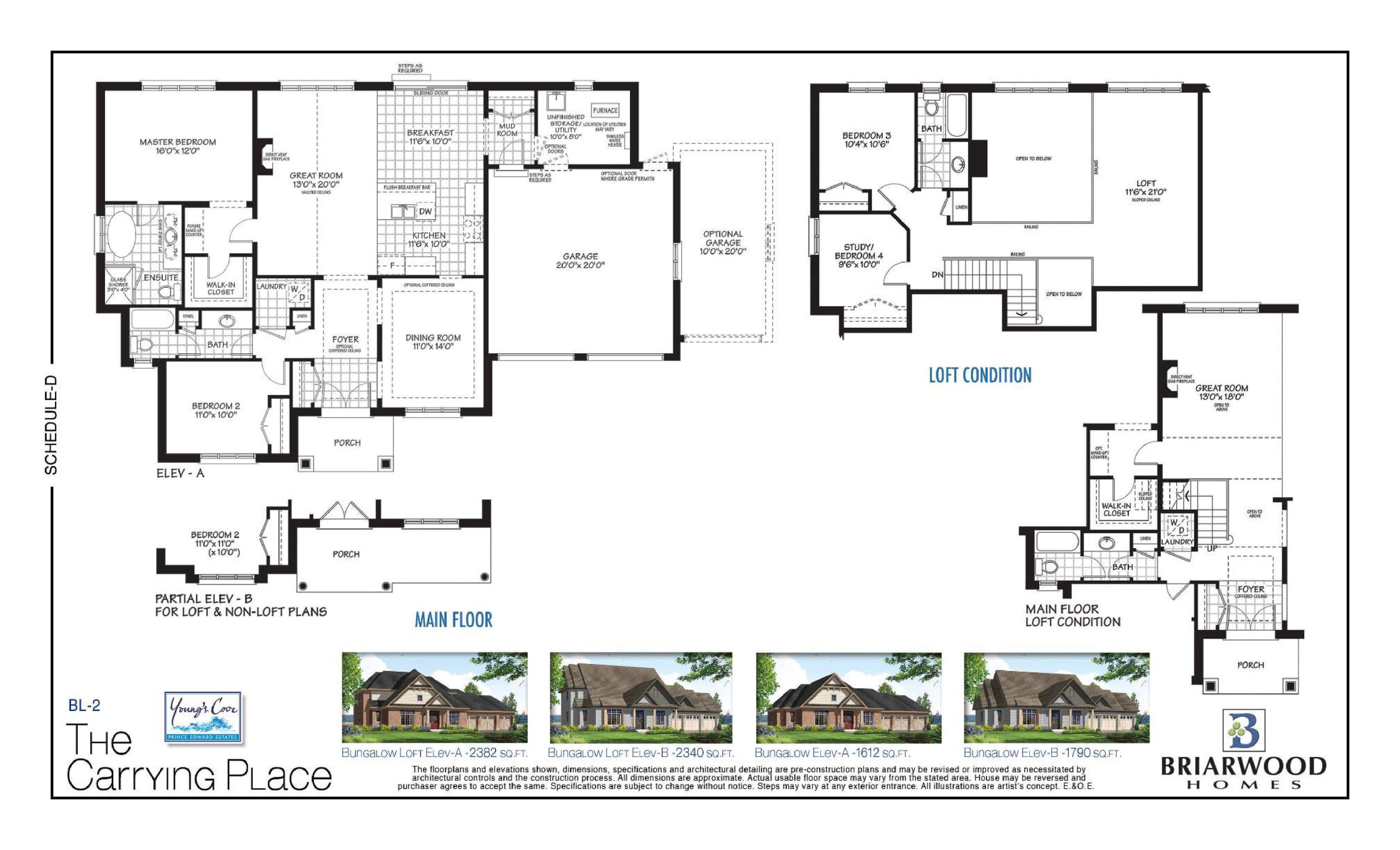 The Carrying Place (BL-2) floor plan