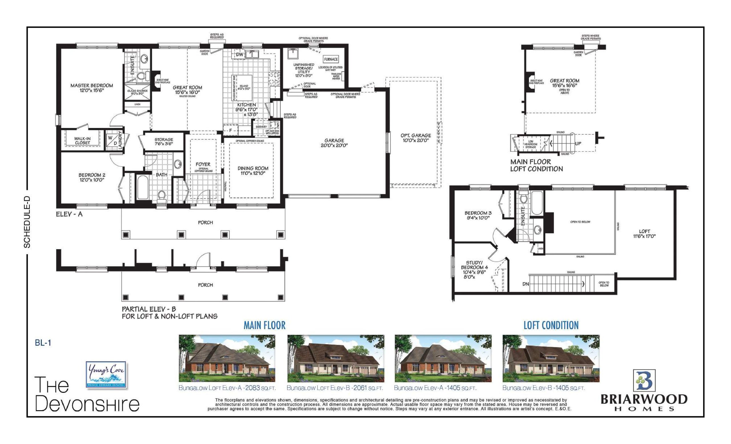 The Devonshire (BL-1) floor plan