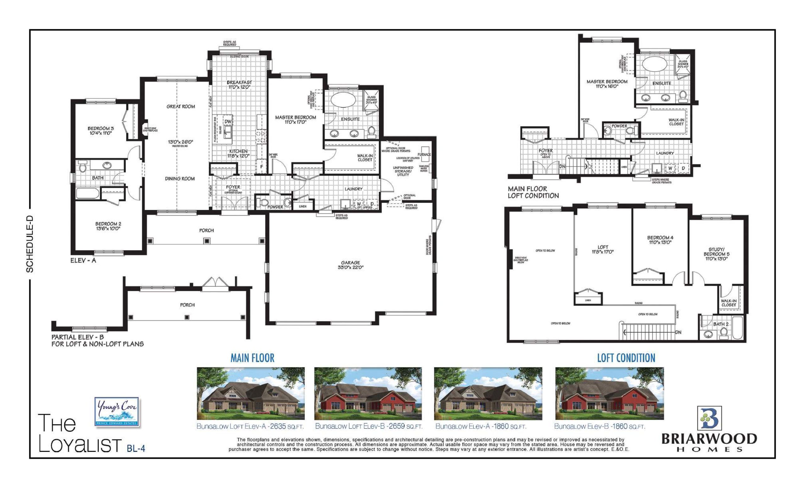 The Loyalist (BL-4) floor plan