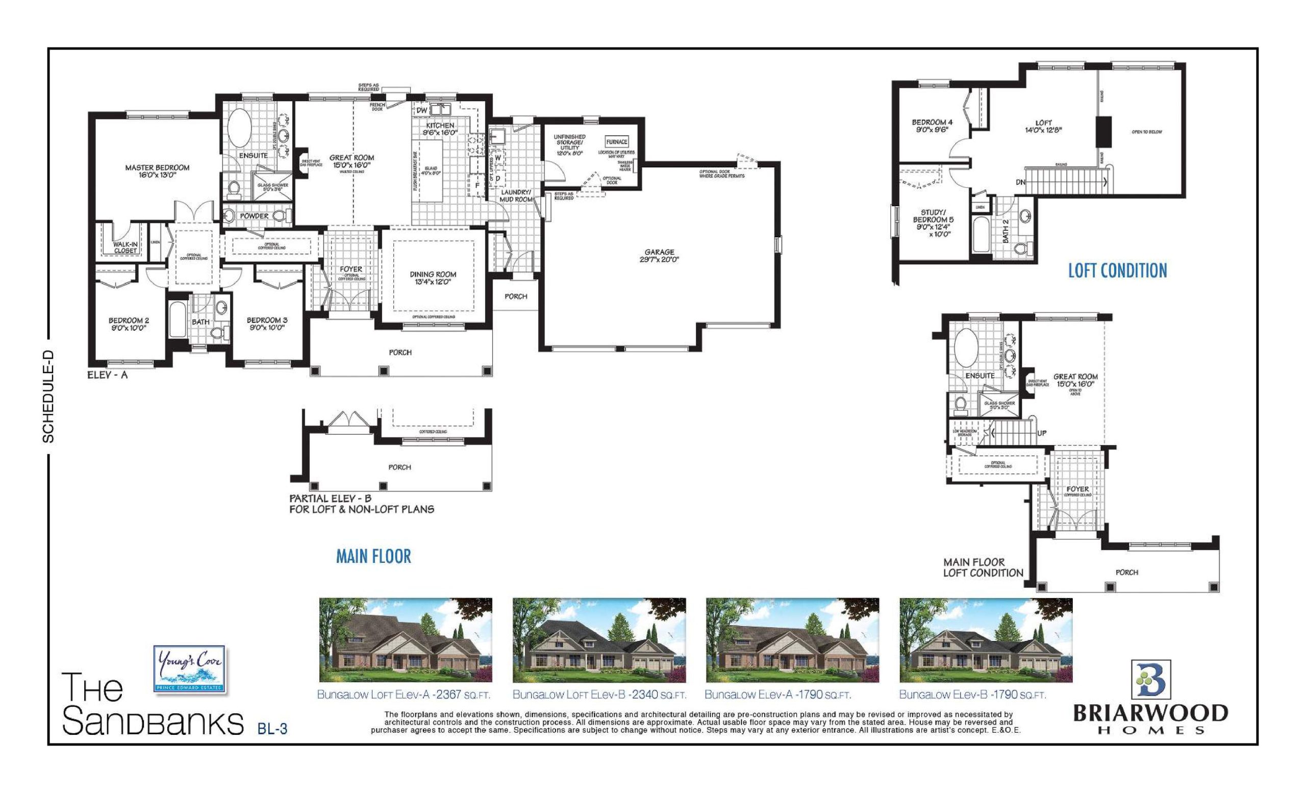 The Sand Banks (BL-3) floor plan