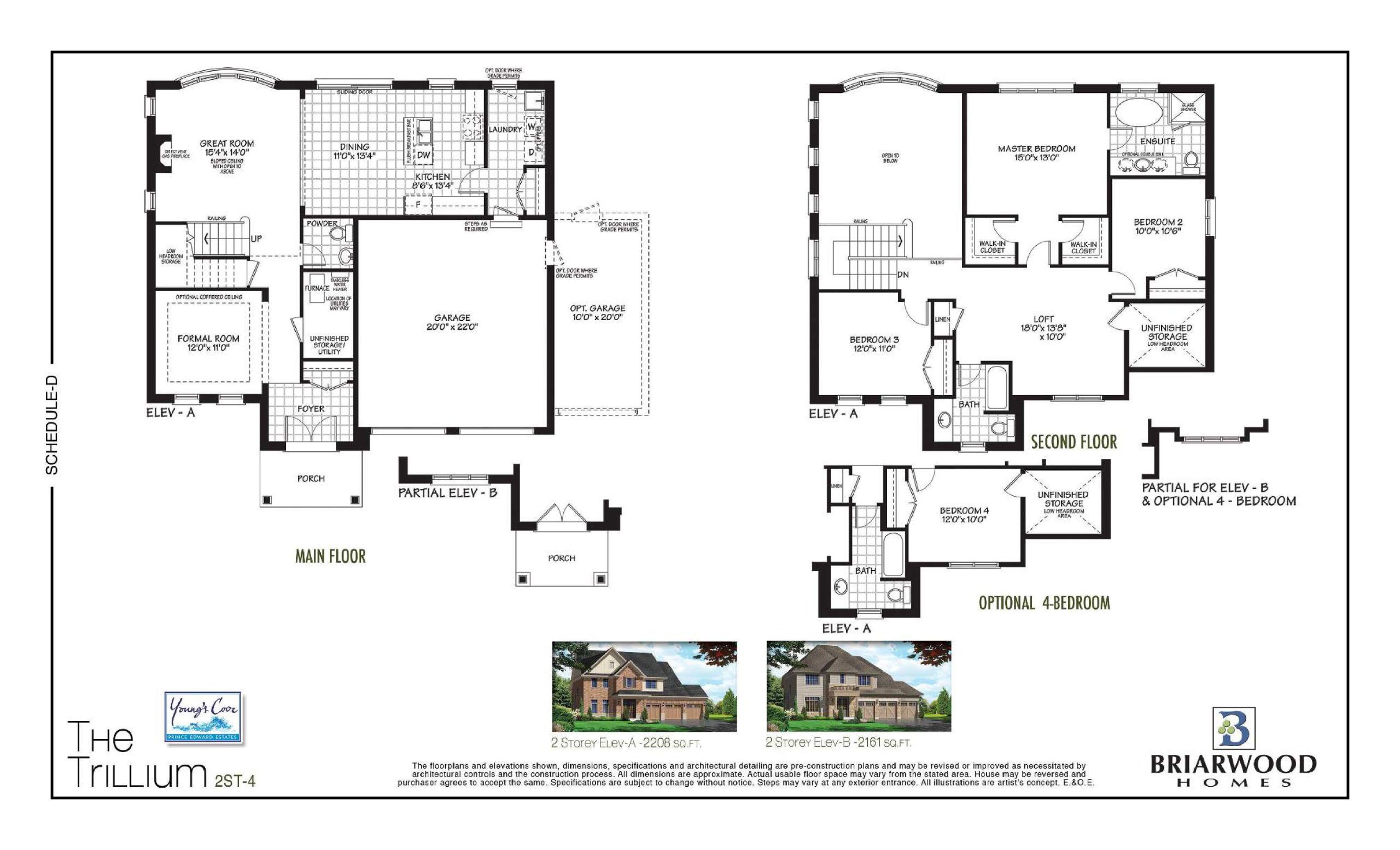 The Trillium (2ST-4) floor plan