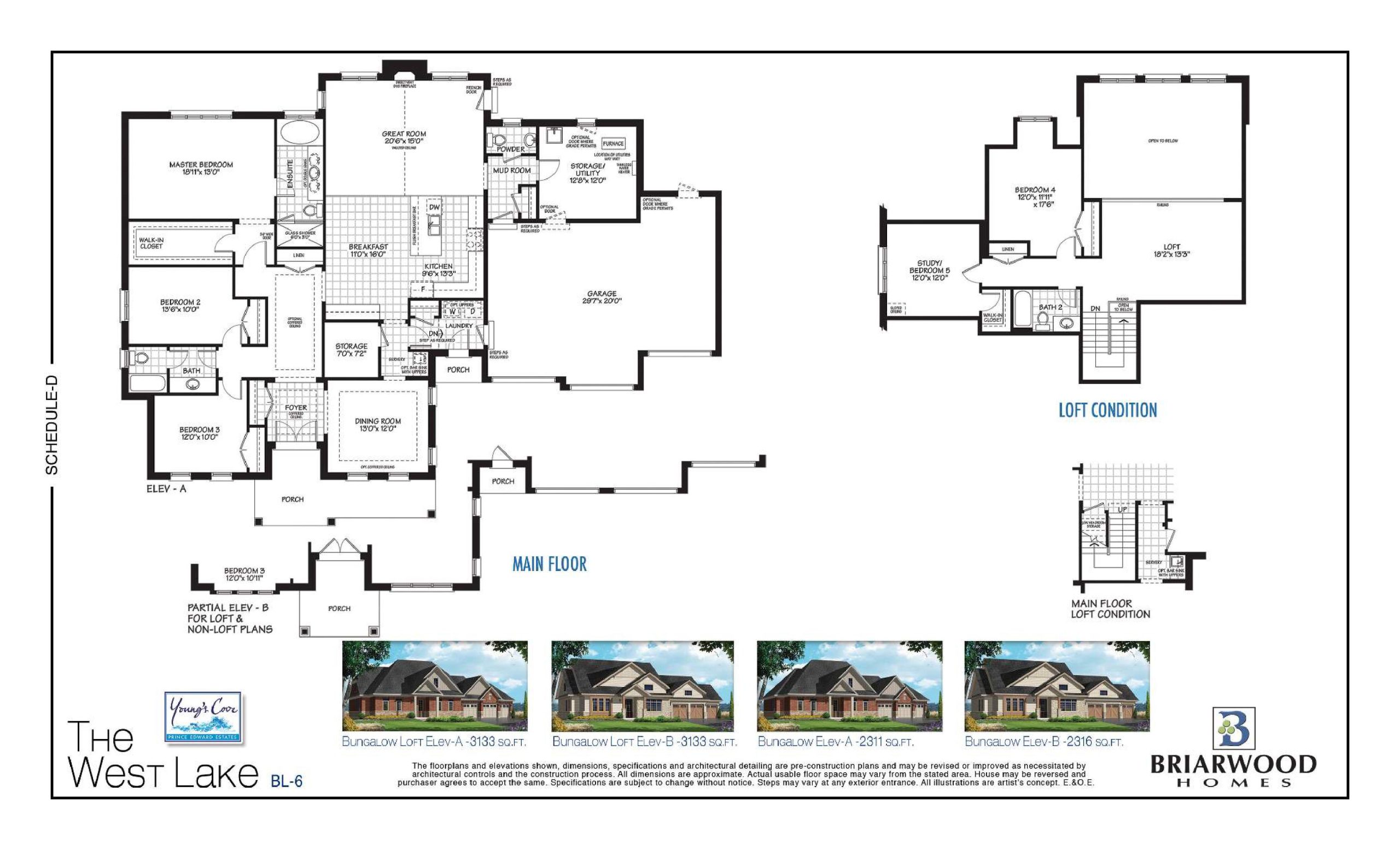 The West Lake (BL-6) floor plan