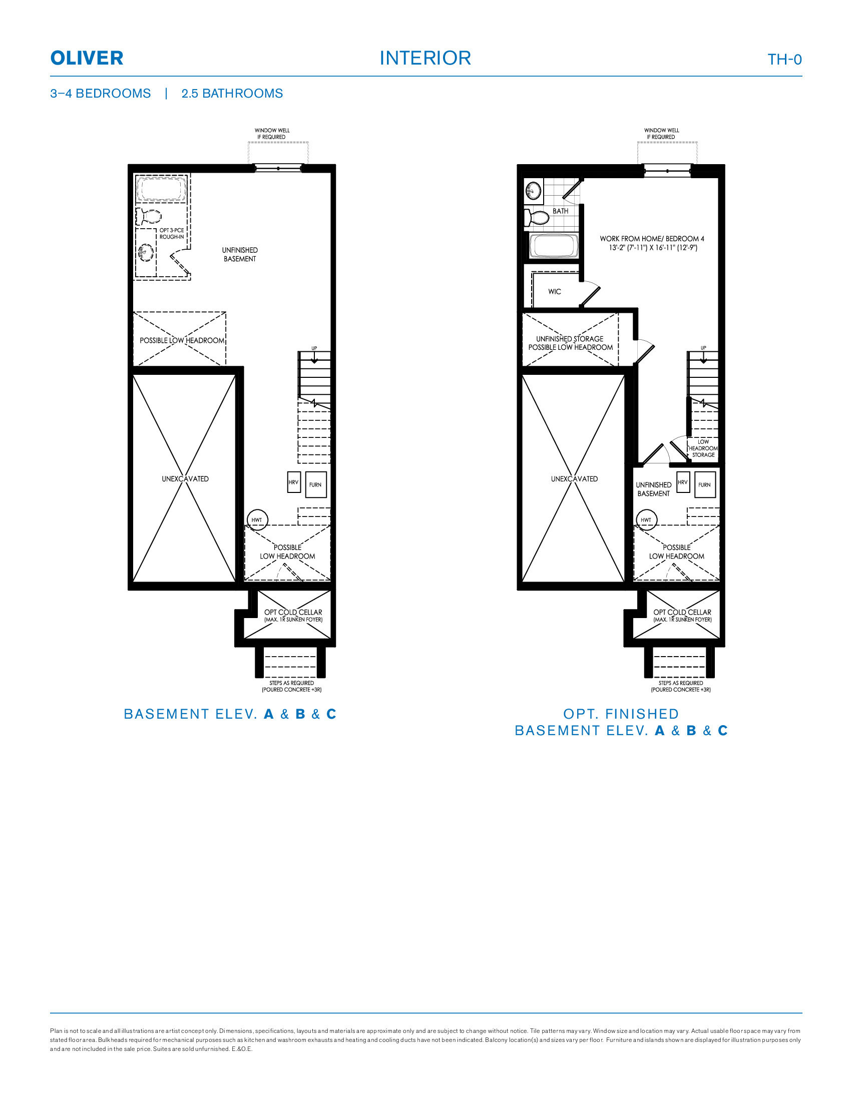 Oliver Interior floor plan