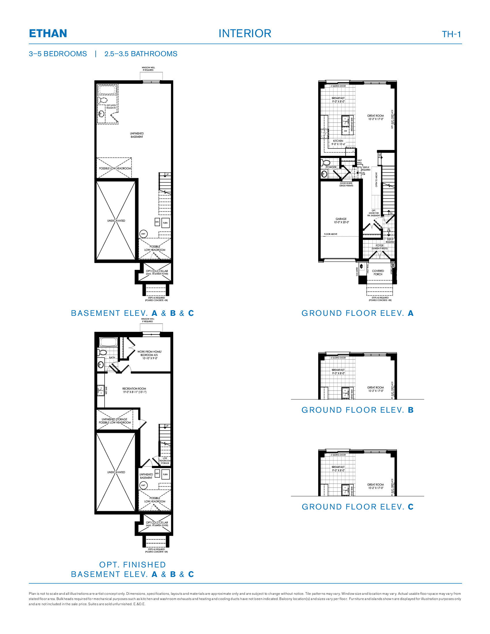 Ethan Interior floor plan